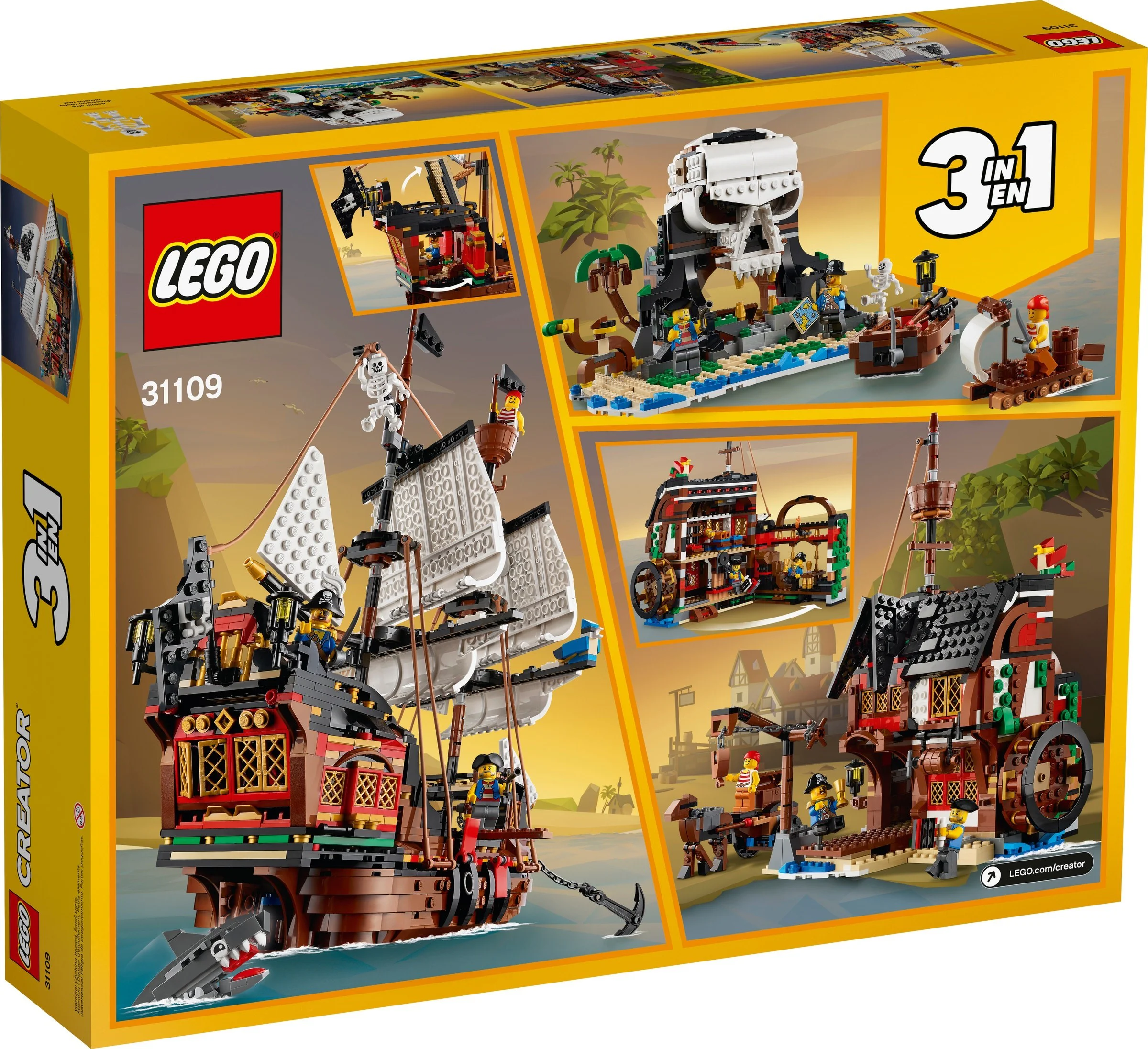 Pirate ships 乐高 LEGO 31109 image 15