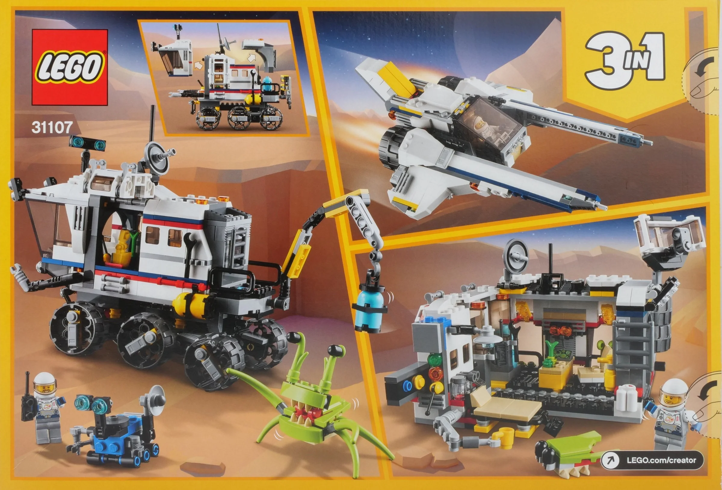 Space Exploration Vehicle 乐高 LEGO 31107 image 14
