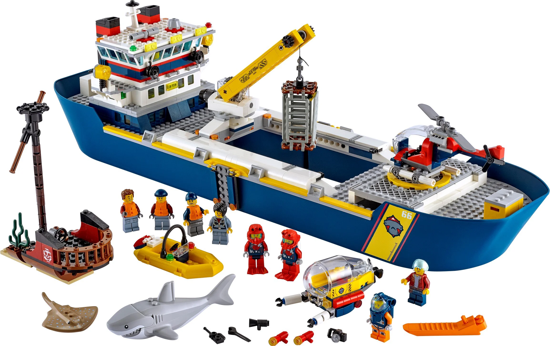 Ocean exploration giant 无牌 66113