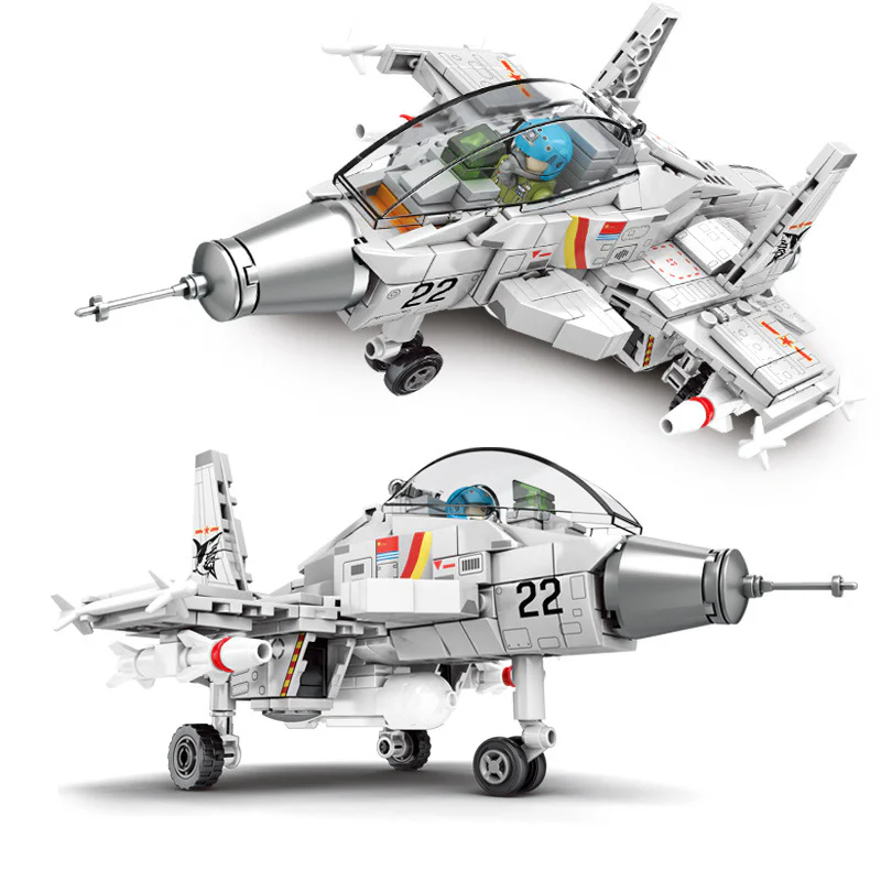 SHANDONG ZHONG ZHONG QING 15 WARPLANE iBLOCK PL-920-172