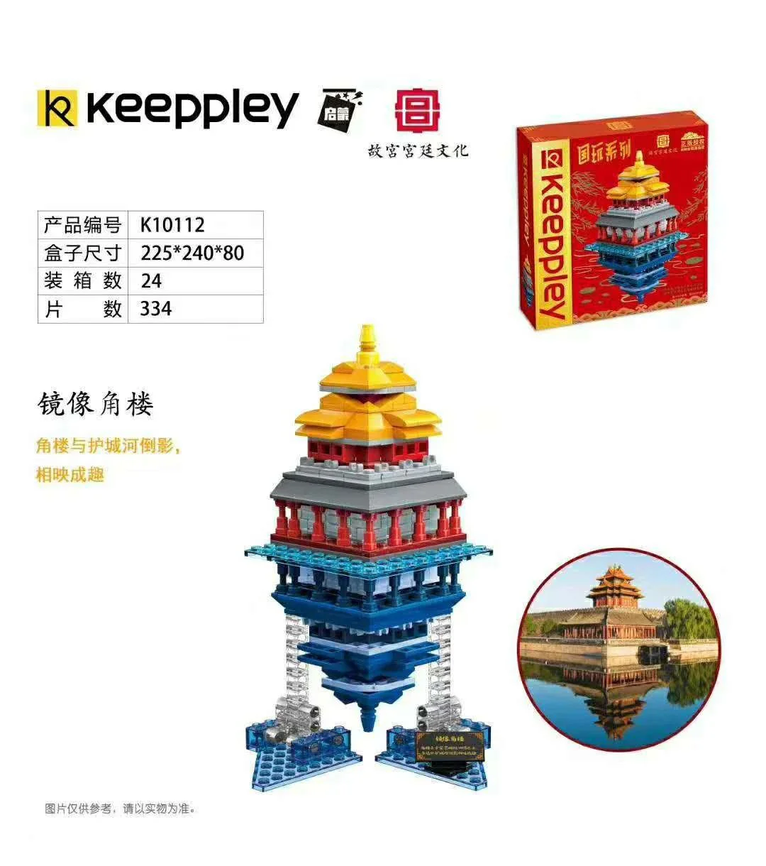 Country game: Mirror Angle 启蒙 QMAN/ENLIGHTEN/Keeppley K10112 image 1