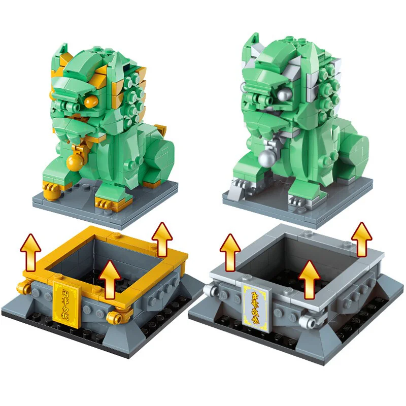 National Treasure: The Bronze Lion of Divine Authority 启蒙 QMAN/ENLIGHTEN/Keeppley K10111 image 6