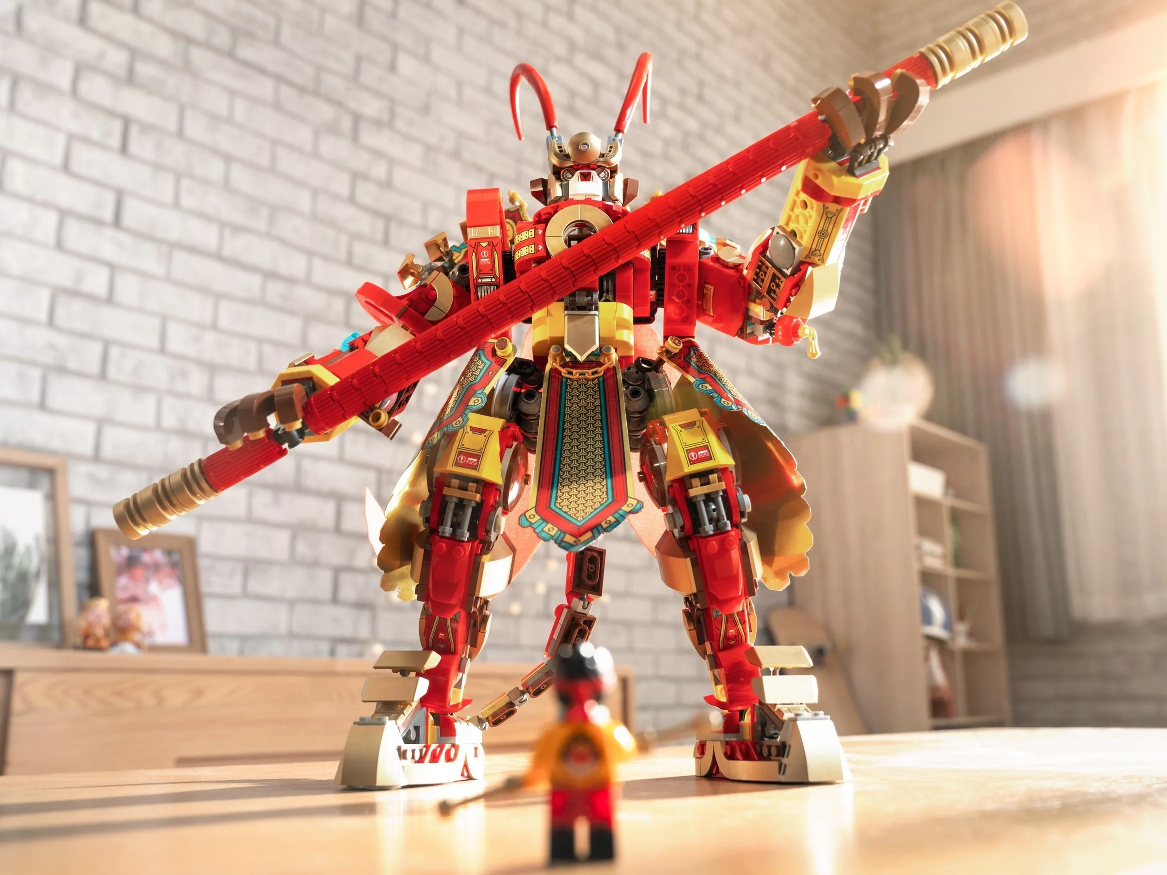 Heavenly Grand Sage's Golden Machine Armor 乐博LEBO 10752 image 13