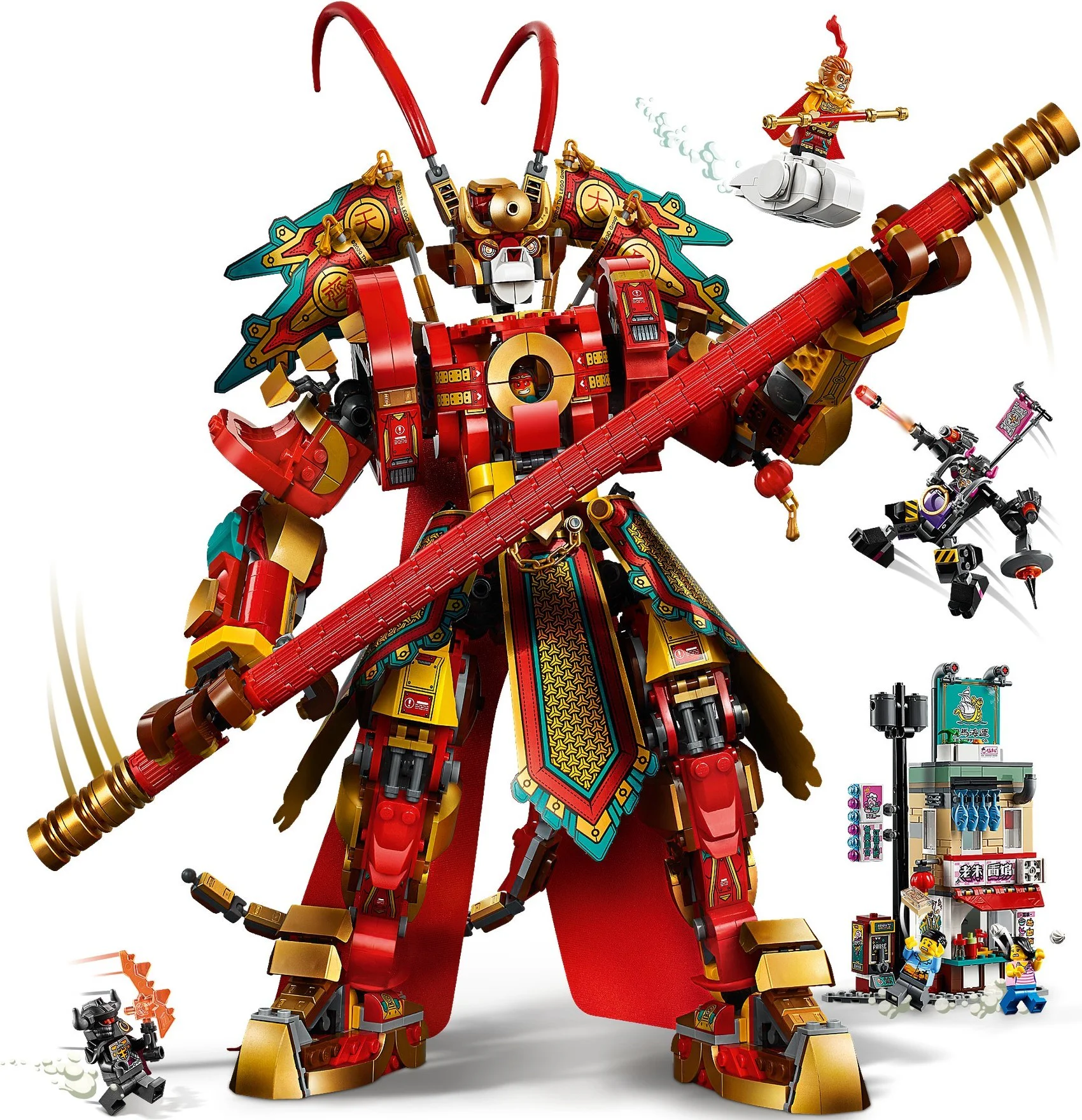 Heavenly Grand Sage's Golden Machine Armor 乐博LEBO 10752 image 19