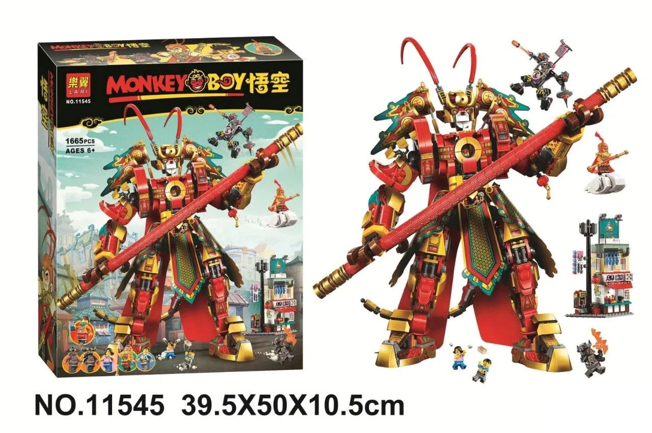 Heavenly Grand Sage's Golden Machine Armor 乐博LEBO 10752 image 24