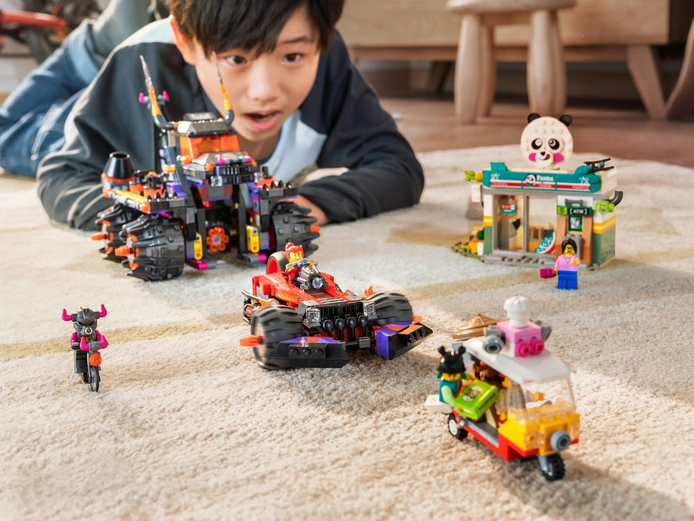 Red Boy's Evil Fire Chariot 汇集乐品HJLEPIN 88011 image 4