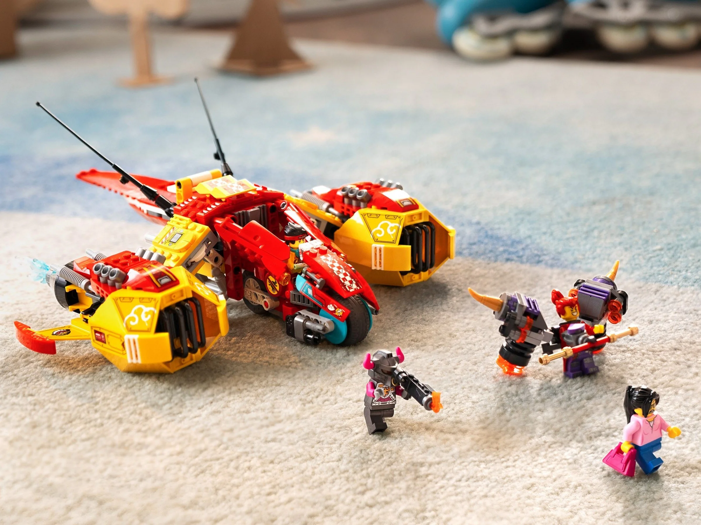 Goku Xiaoyao Yun Zhao Zhan Ji 乐高 LEGO 80008 image 3