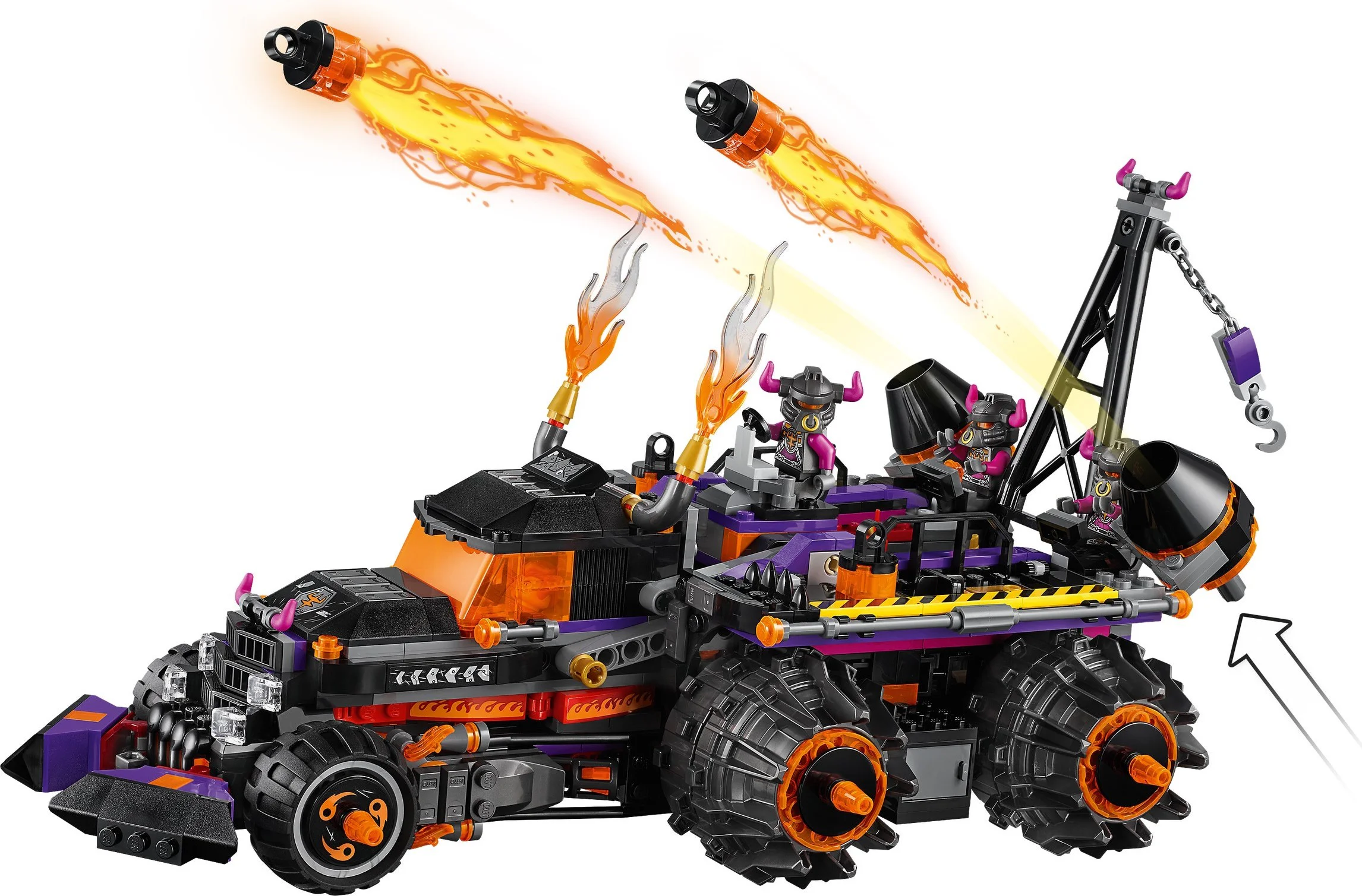Red Boy's Evil Fire Chariot 汇集乐品HJLEPIN 88011 image 8