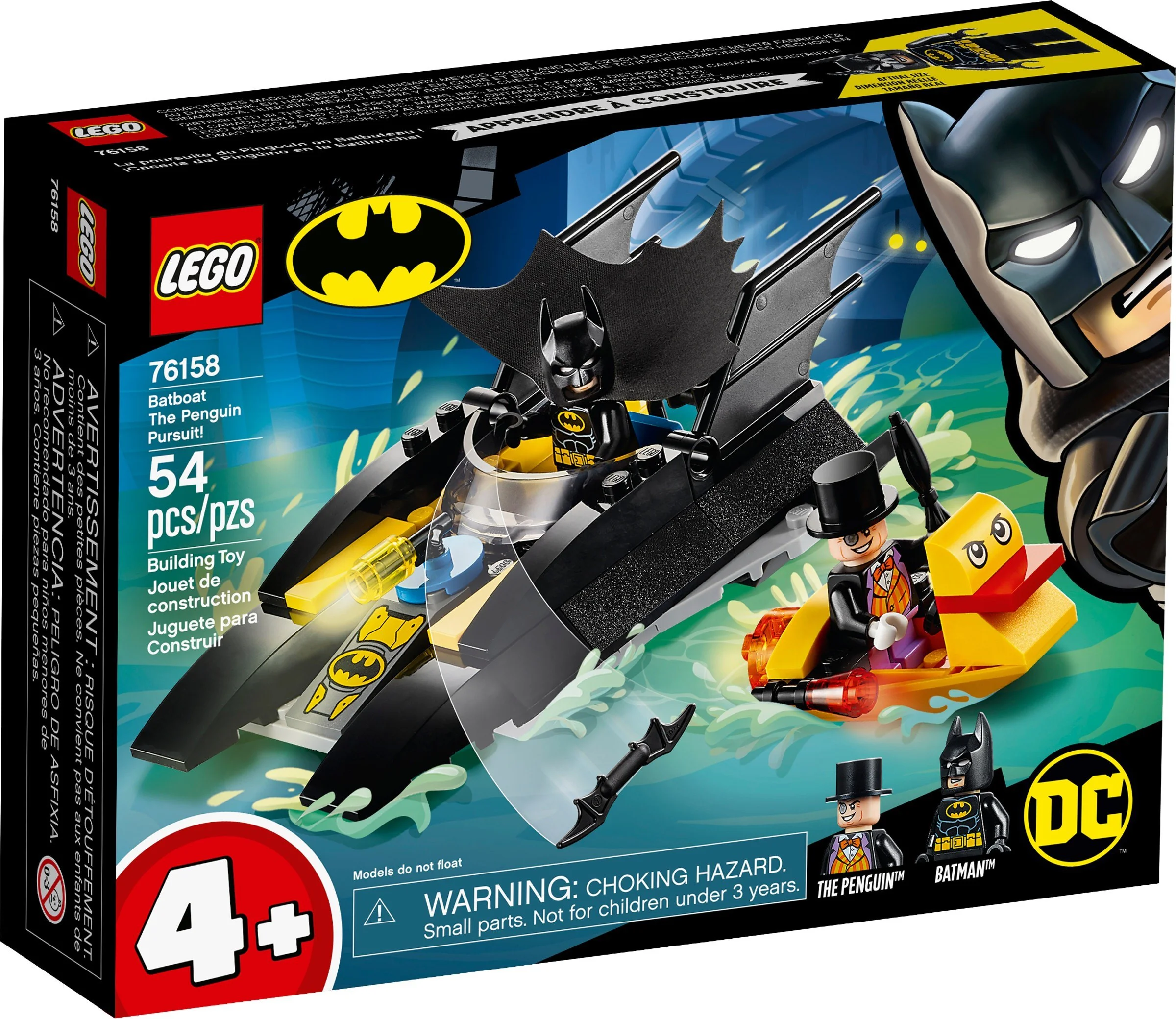 Batboat chases penguins. 11565 image 1