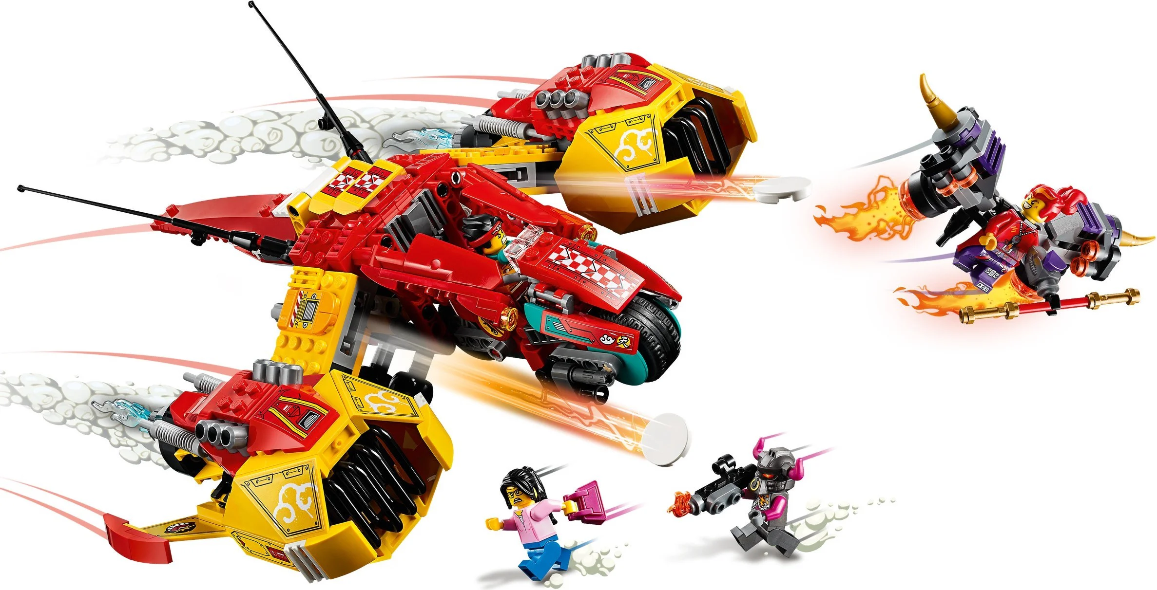 Goku Xiaoyao Yun Zhao Zhan Ji 乐高 LEGO 80008 image 7