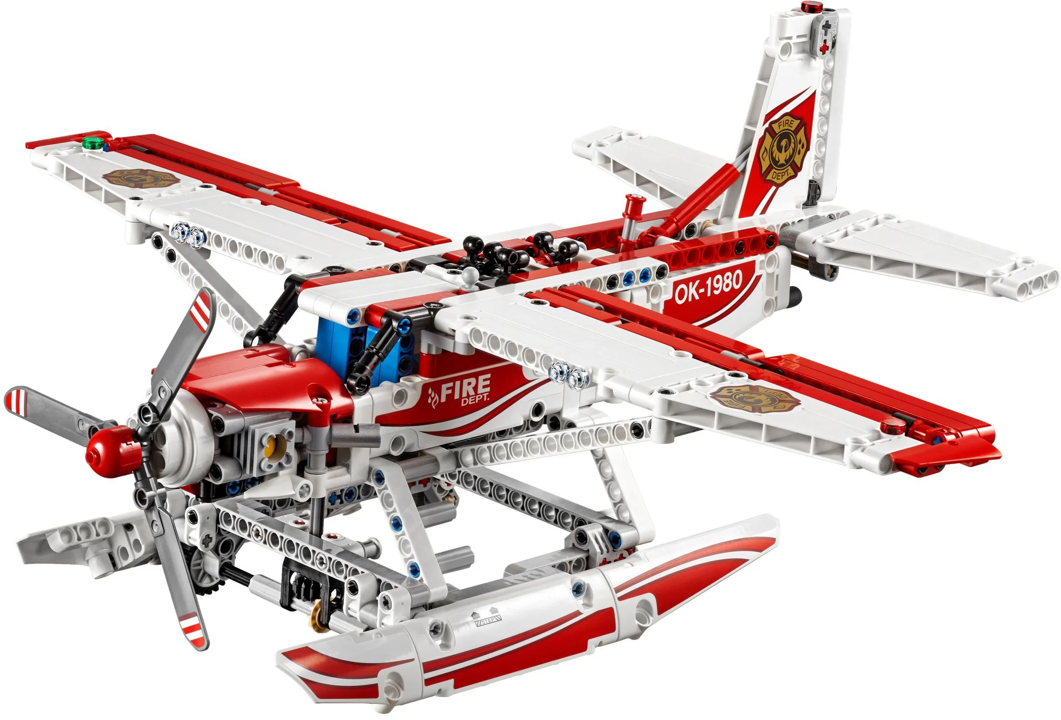 Firefighting plane. 宇星模王 MOULDKING 15014