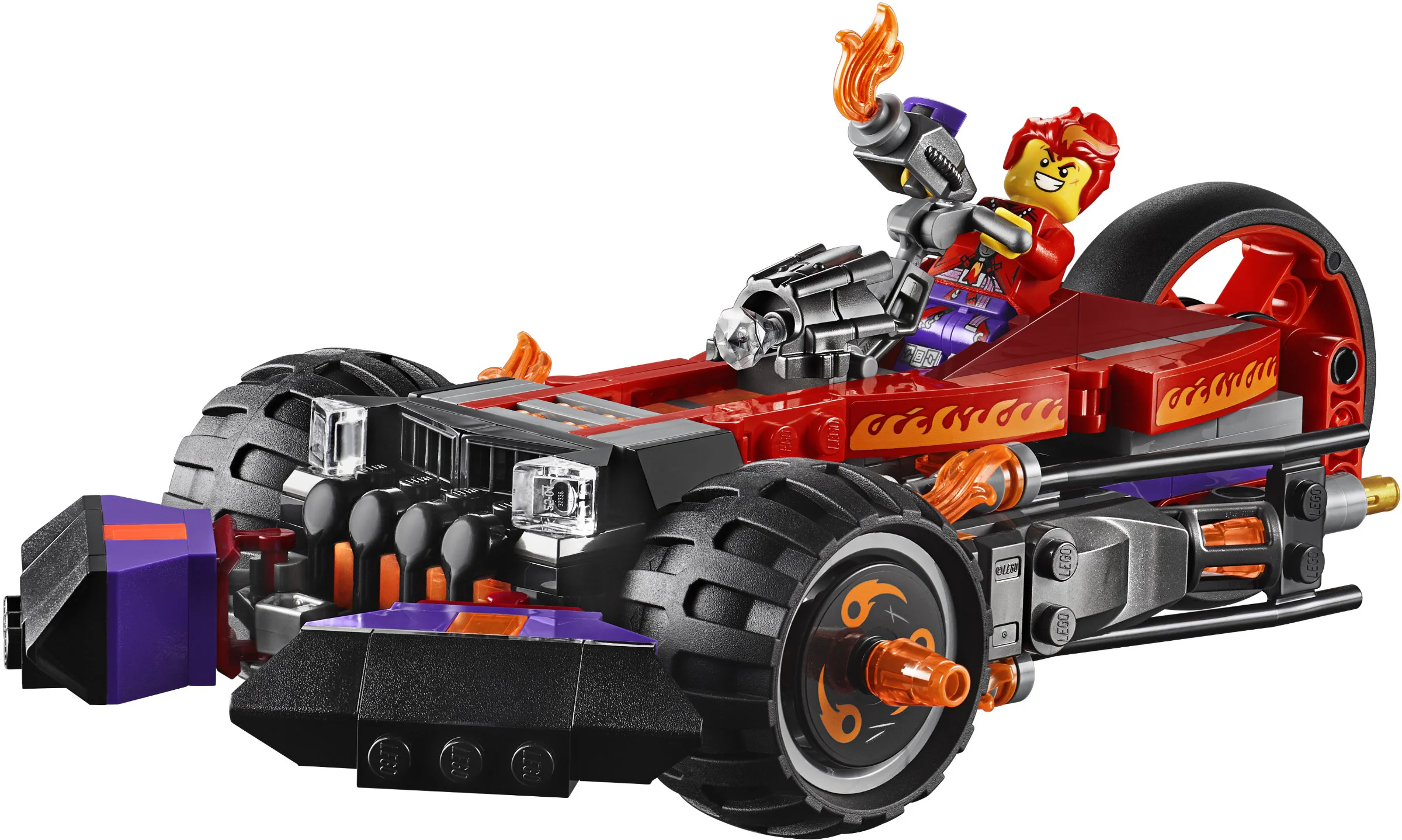 Red Boy's Evil Fire Chariot 汇集乐品HJLEPIN 88011 image 16