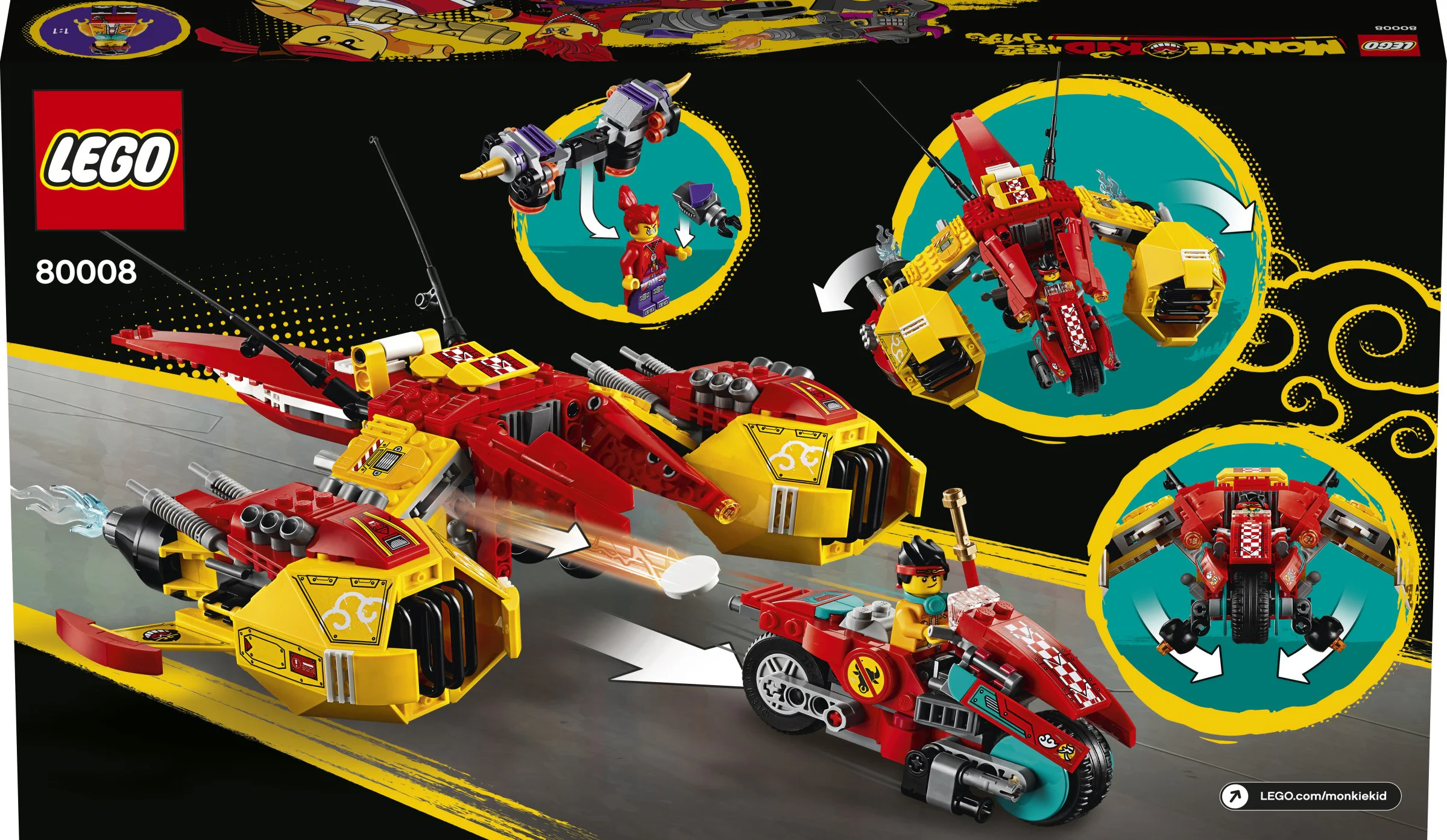 Goku Xiaoyao Yun Zhao Zhan Ji 乐高 LEGO 80008 image 18