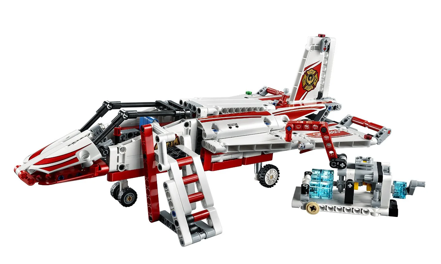 Firefighting plane. 宇星模王 MOULDKING 15014 image 2