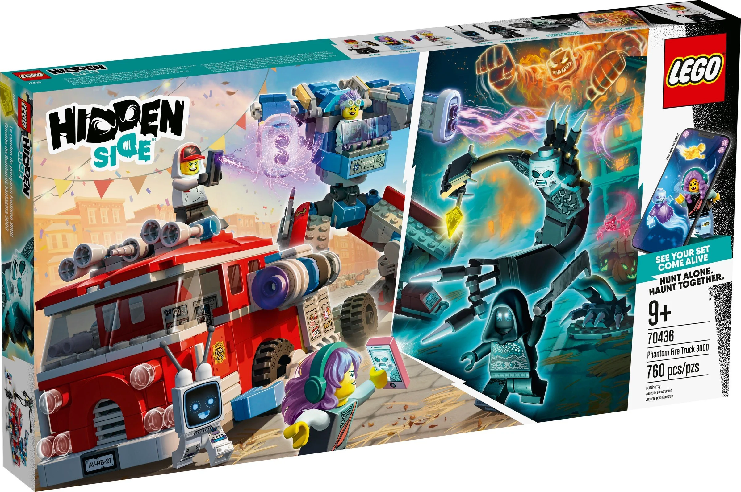 Ghost fire truck 3000 乐高 LEGO 70436 image 3