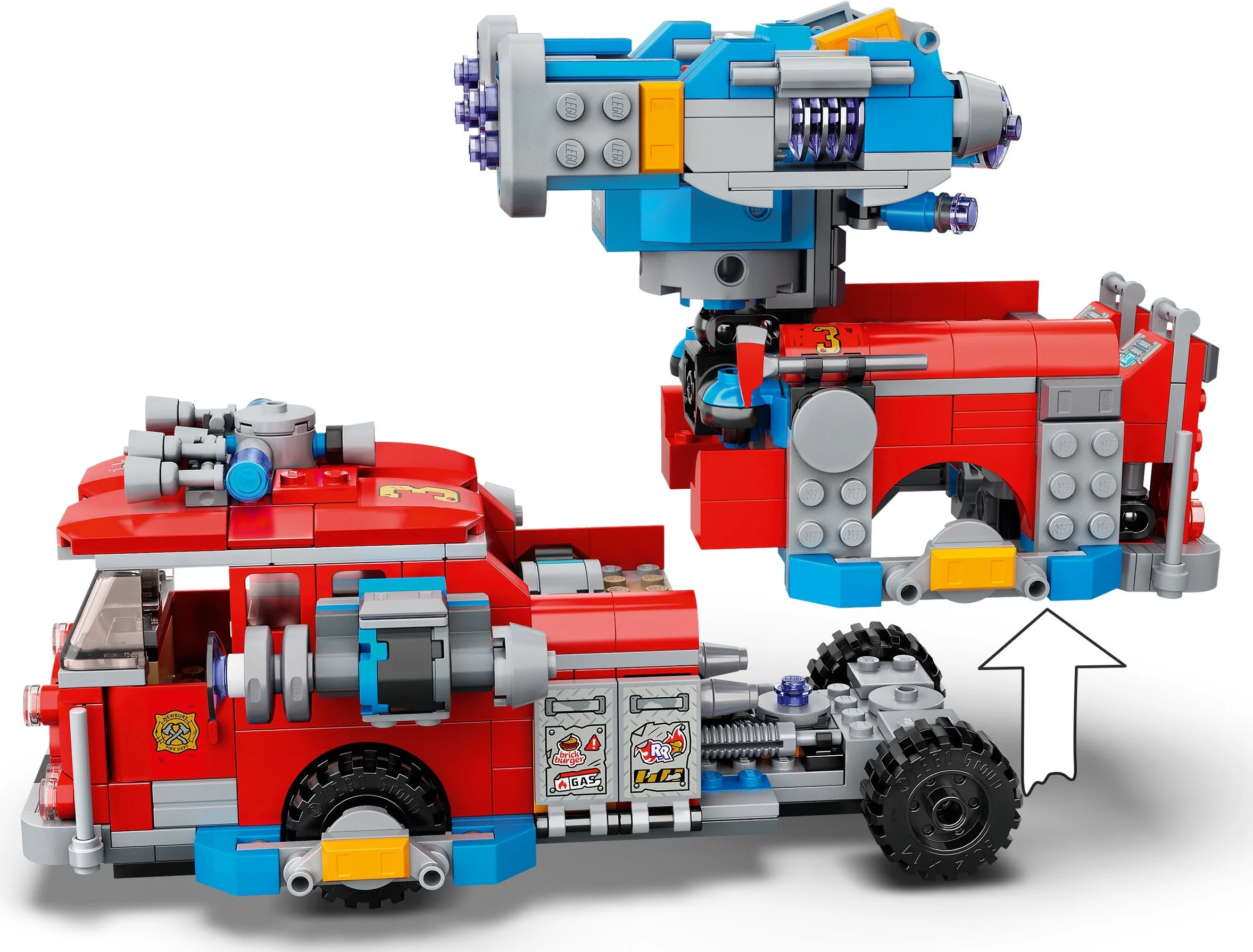 Ghost fire truck 3000 乐高 LEGO 70436 image 7