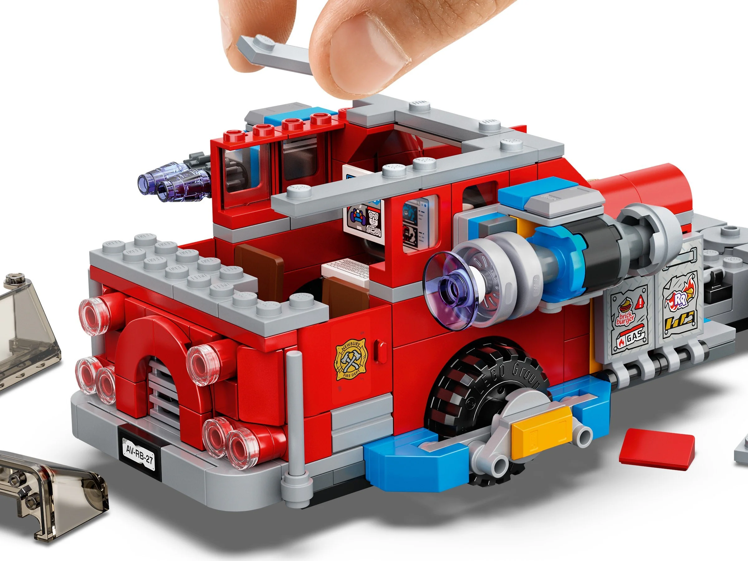 Ghost fire truck 3000 乐高 LEGO 70436 image 9