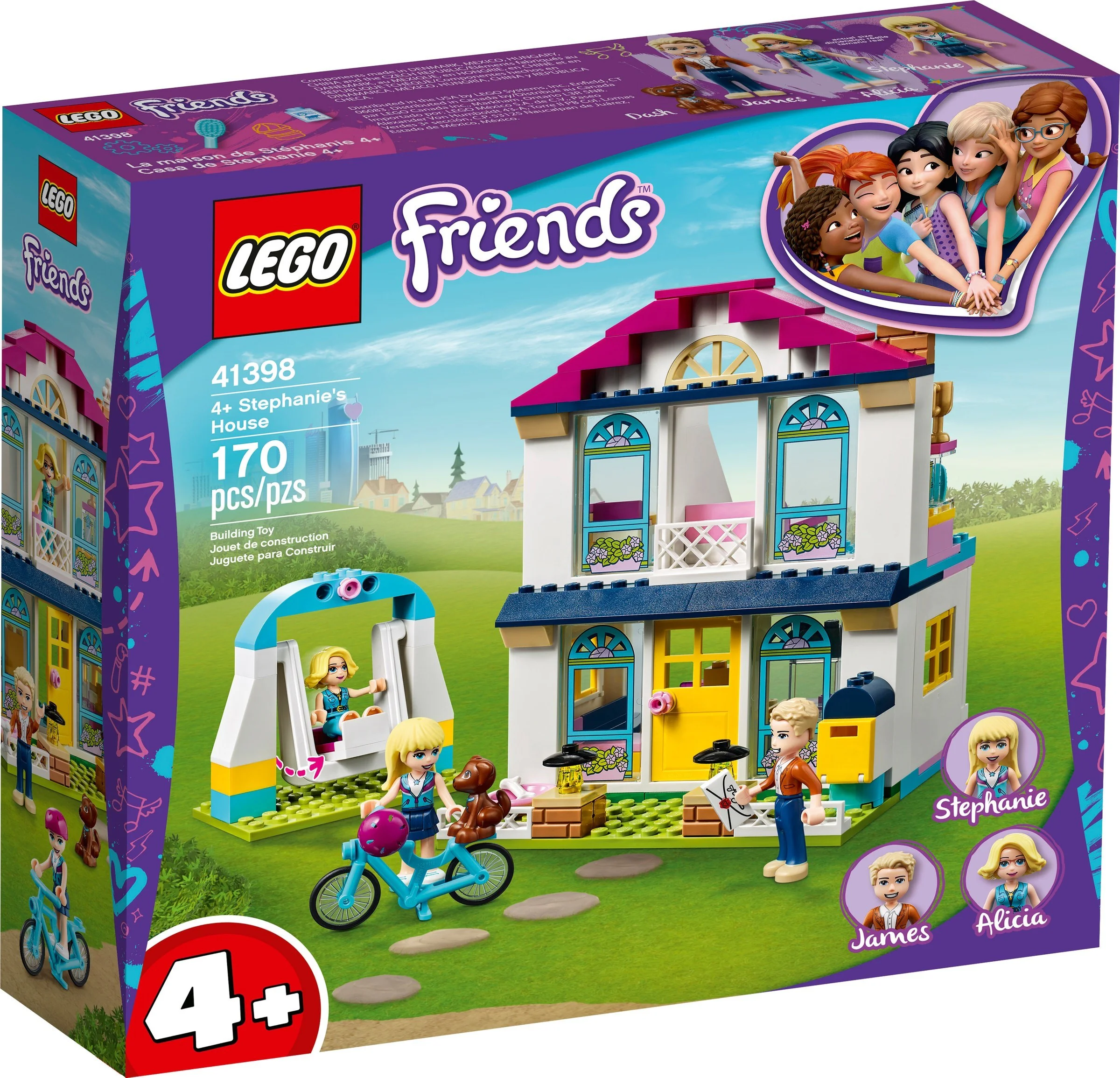 4+ Stephanie's house 乐高 LEGO 41398 image 2