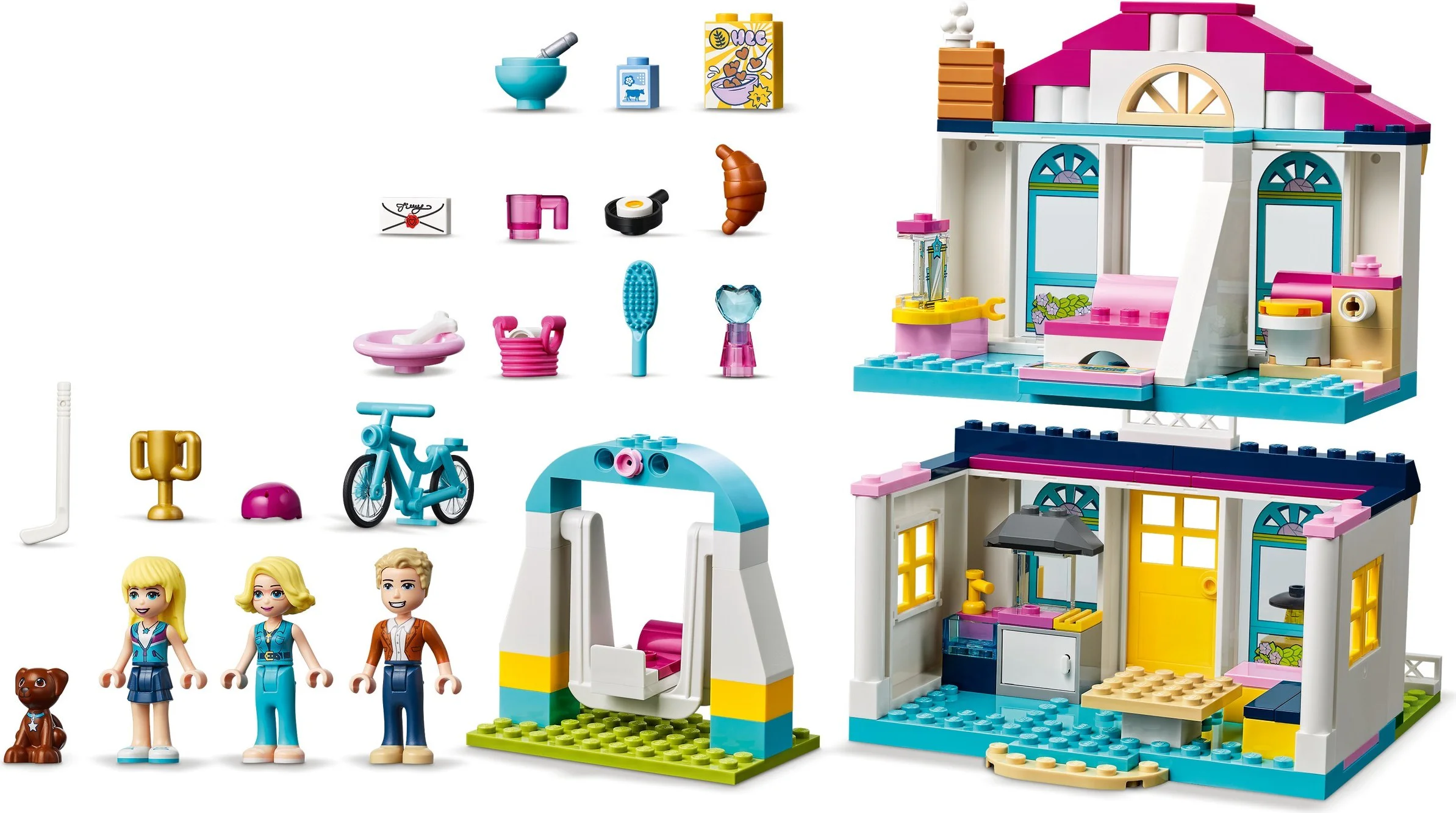 4+ Stephanie's house 乐高 LEGO 41398 image 3