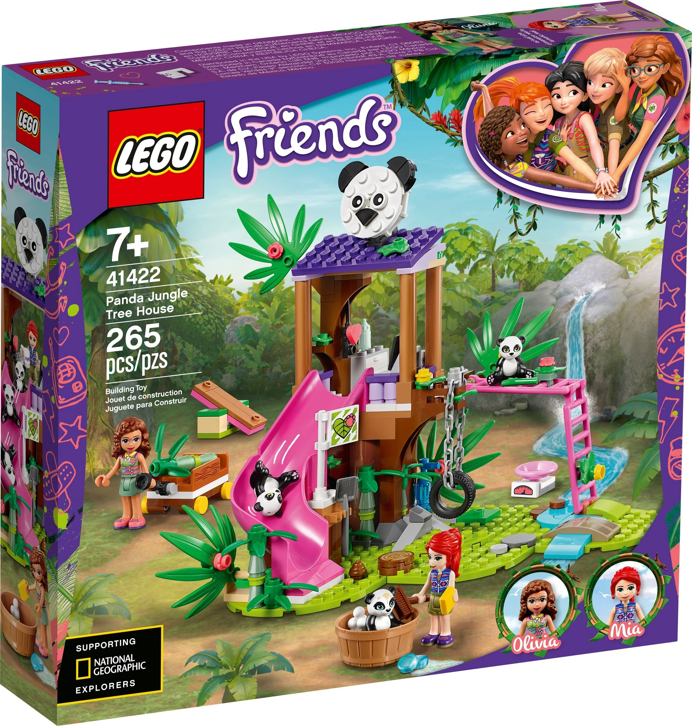 Panda Jungle House 乐高 LEGO 41422 image 1