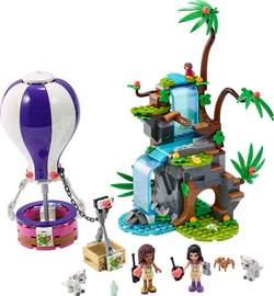 Hot balloon jungle rescue