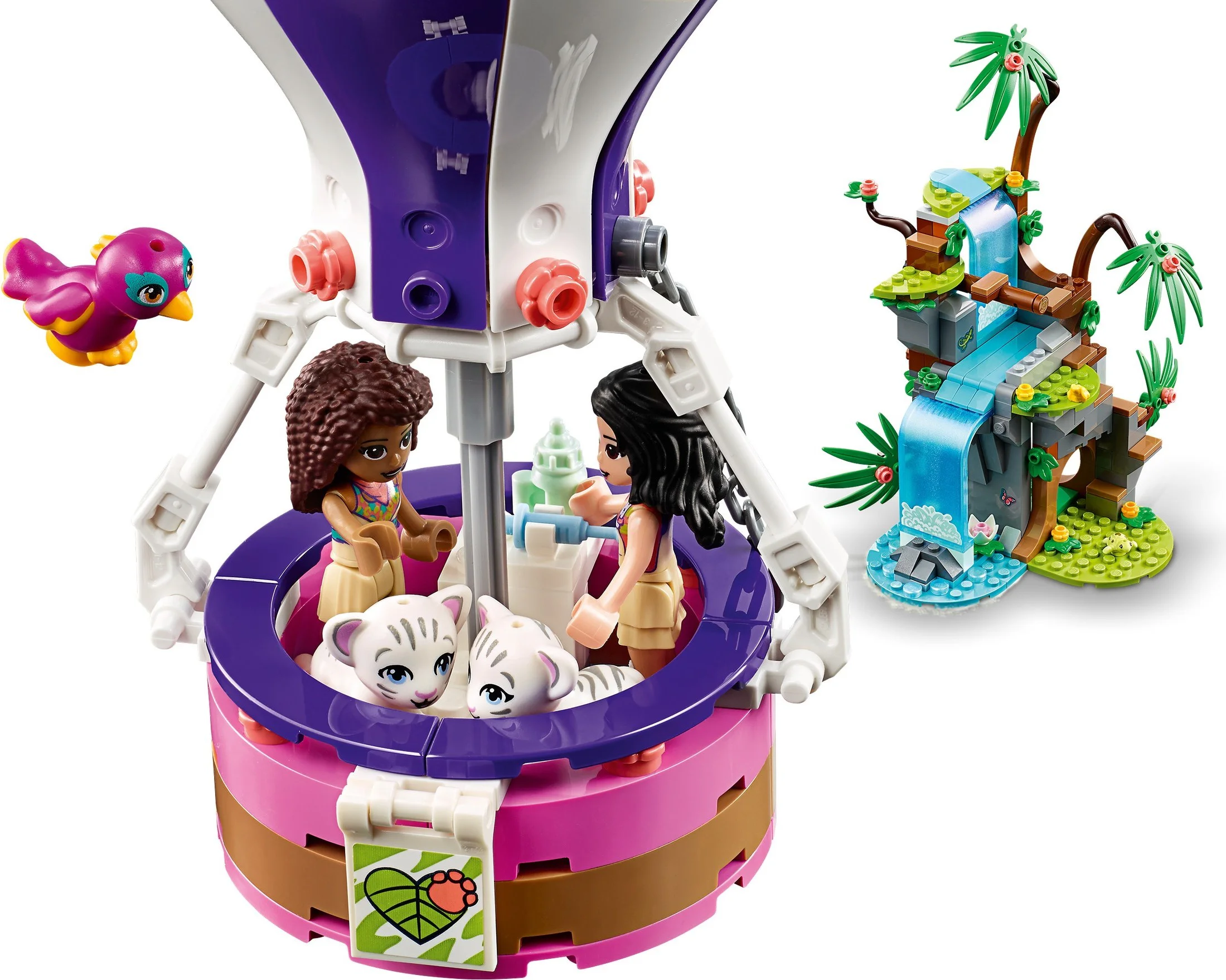 Hot balloon jungle rescue LEGO 41423 image 9