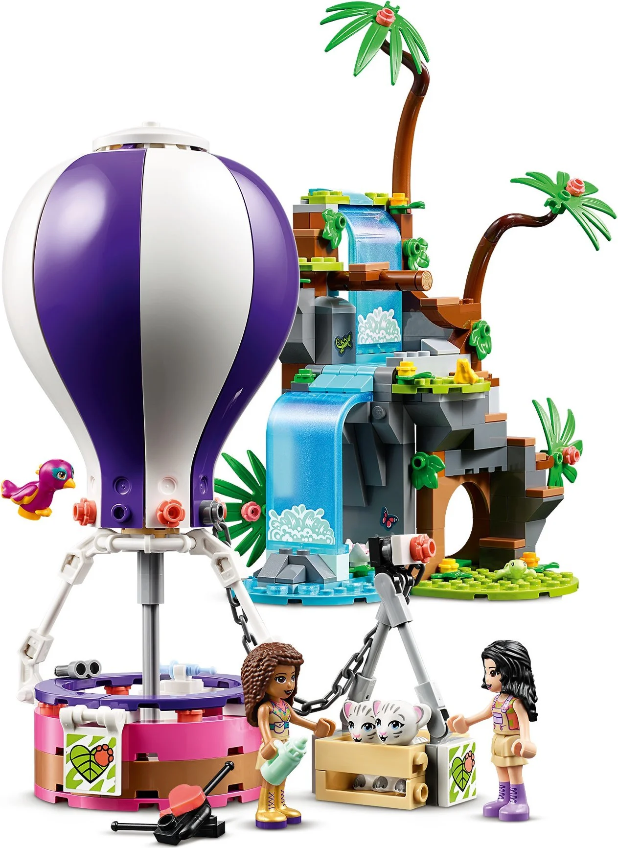 Hot balloon jungle rescue LEGO 41423 image 10