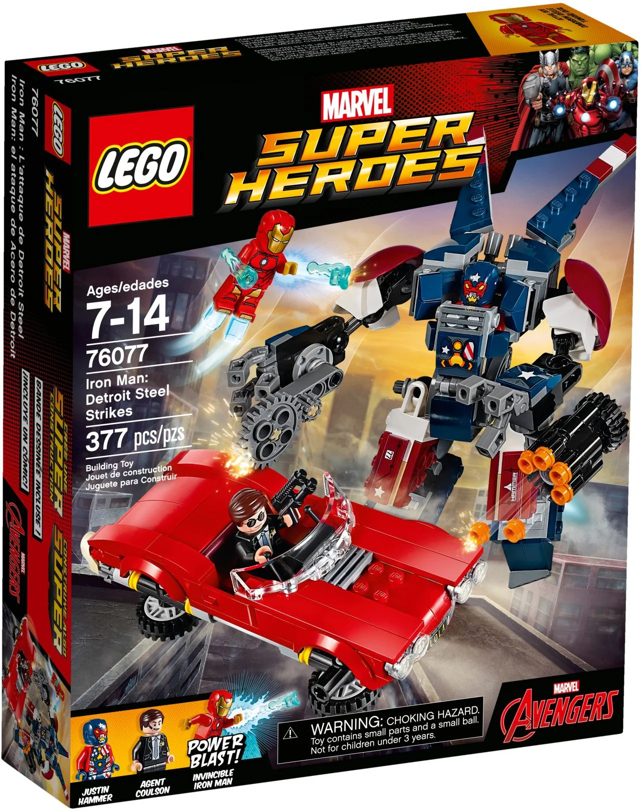 Iron Man: Detroit Steel armor attack. SY875 image 1