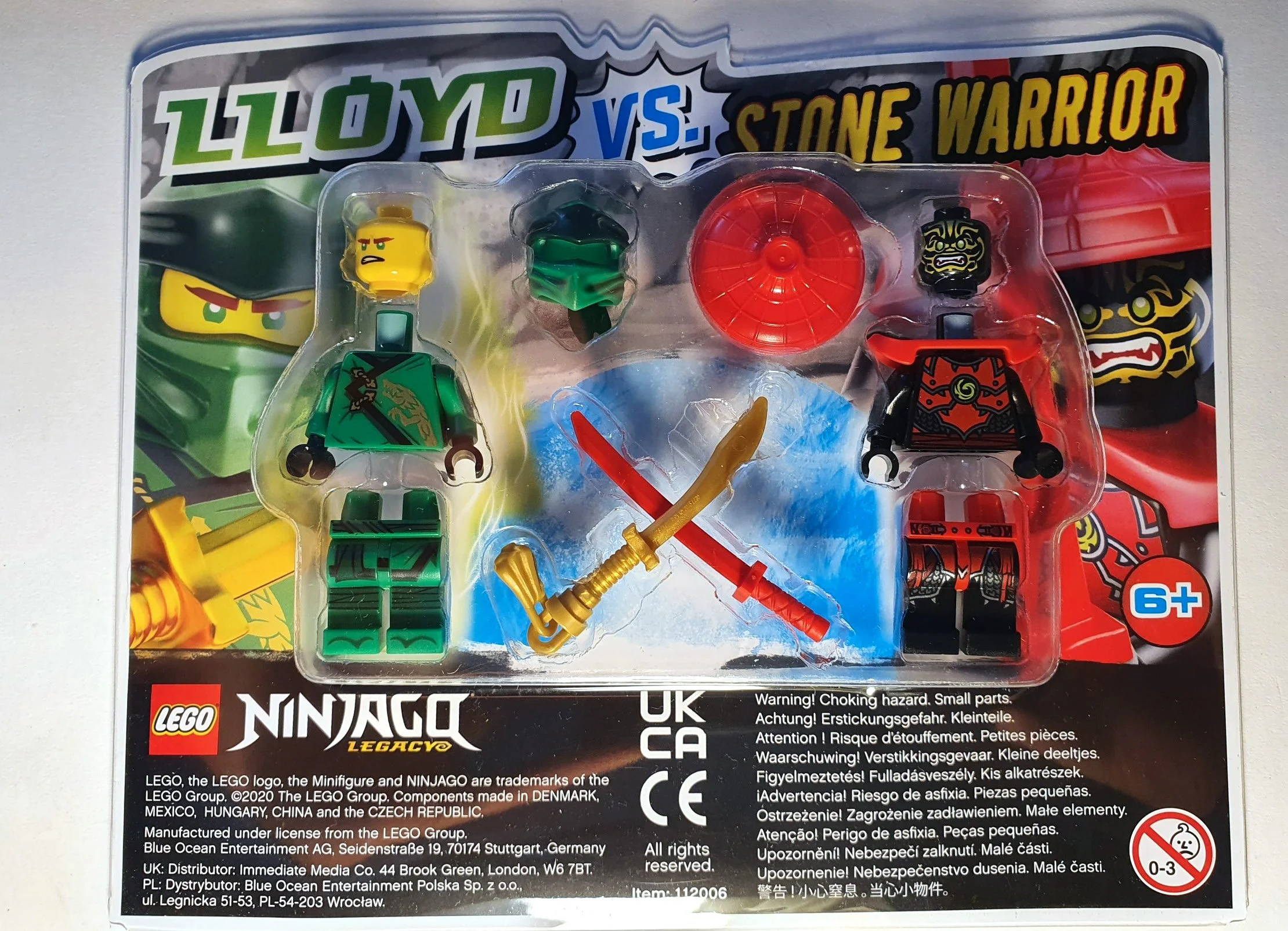 Lloyd's Stone Warrior suit 乐高 LEGO 112006 image 1