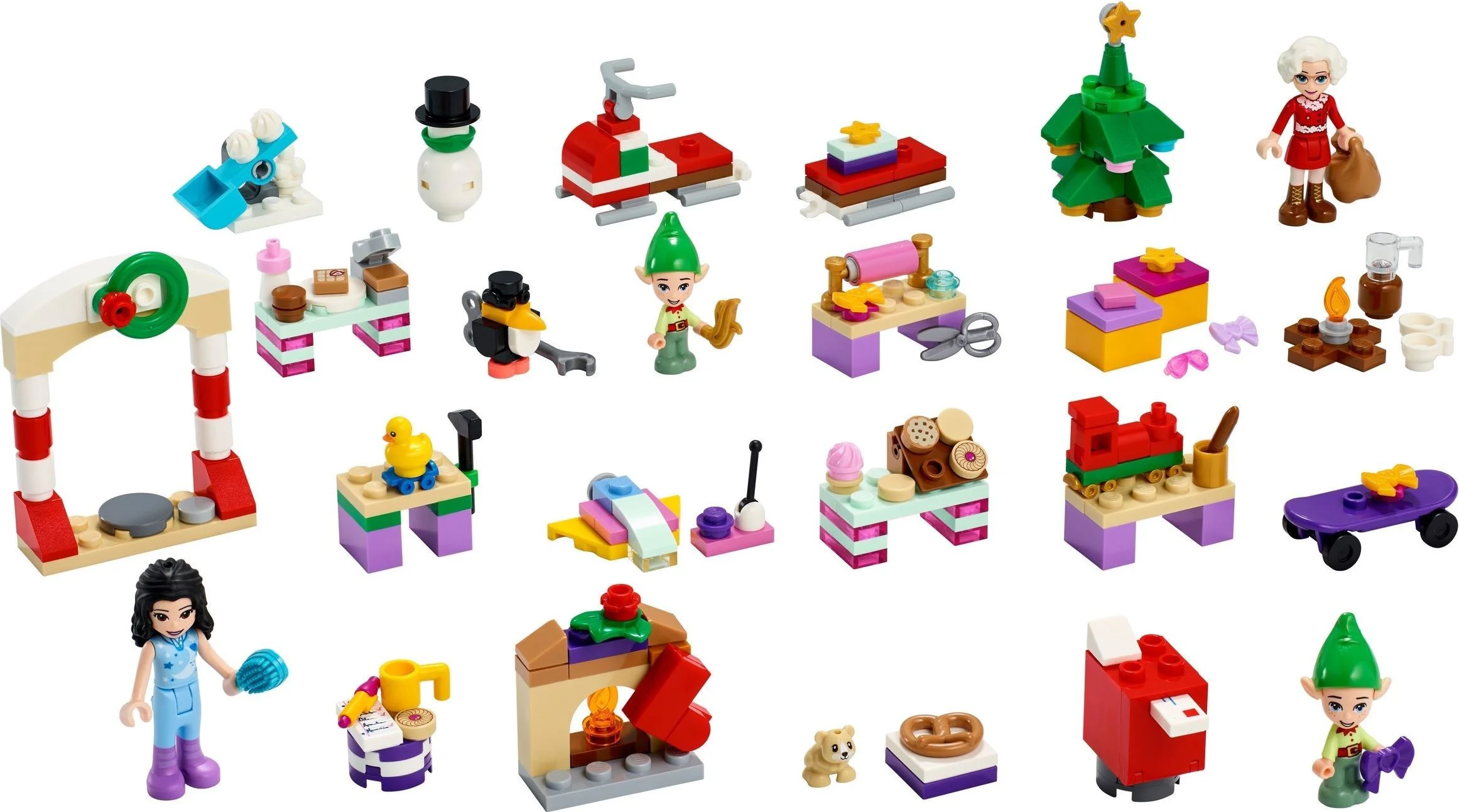 LEGO ♪ BEST FRIEND CHRISTMAS 2020 LAST CALENDAR 乐高 LEGO 41420 image 7