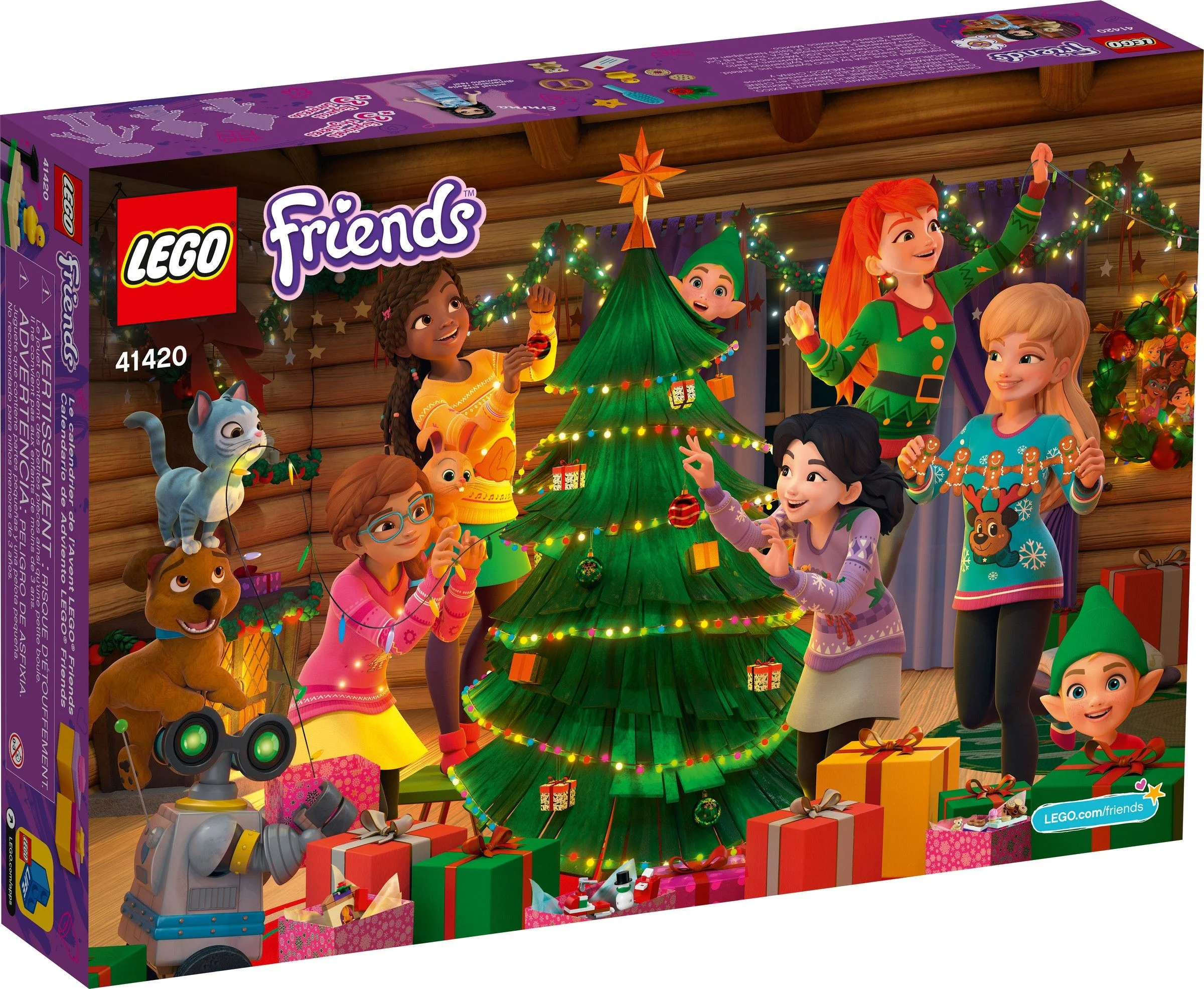 LEGO ♪ BEST FRIEND CHRISTMAS 2020 LAST CALENDAR 乐高 LEGO 41420 image 8