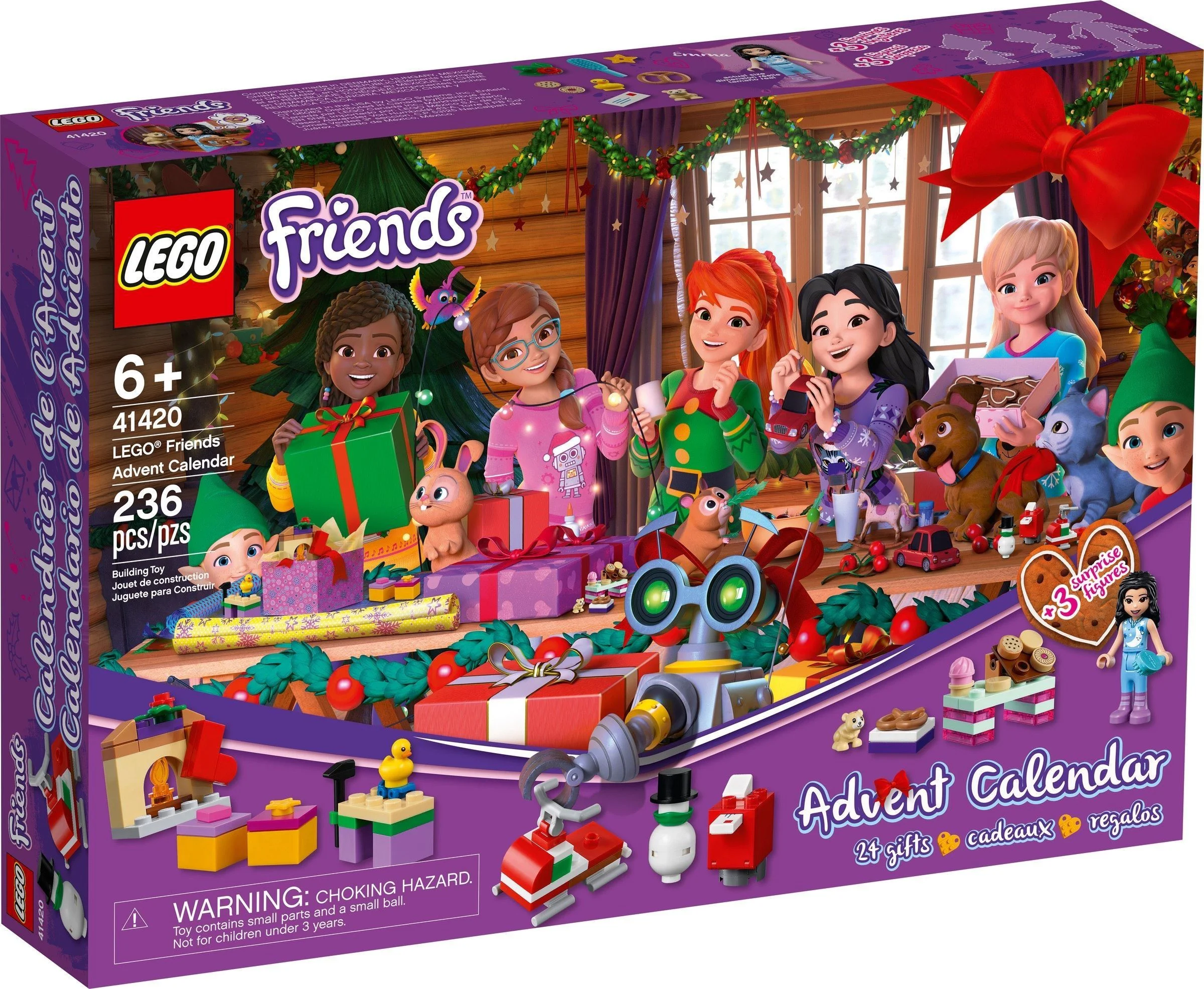 LEGO ♪ BEST FRIEND CHRISTMAS 2020 LAST CALENDAR 乐高 LEGO 41420 image 10