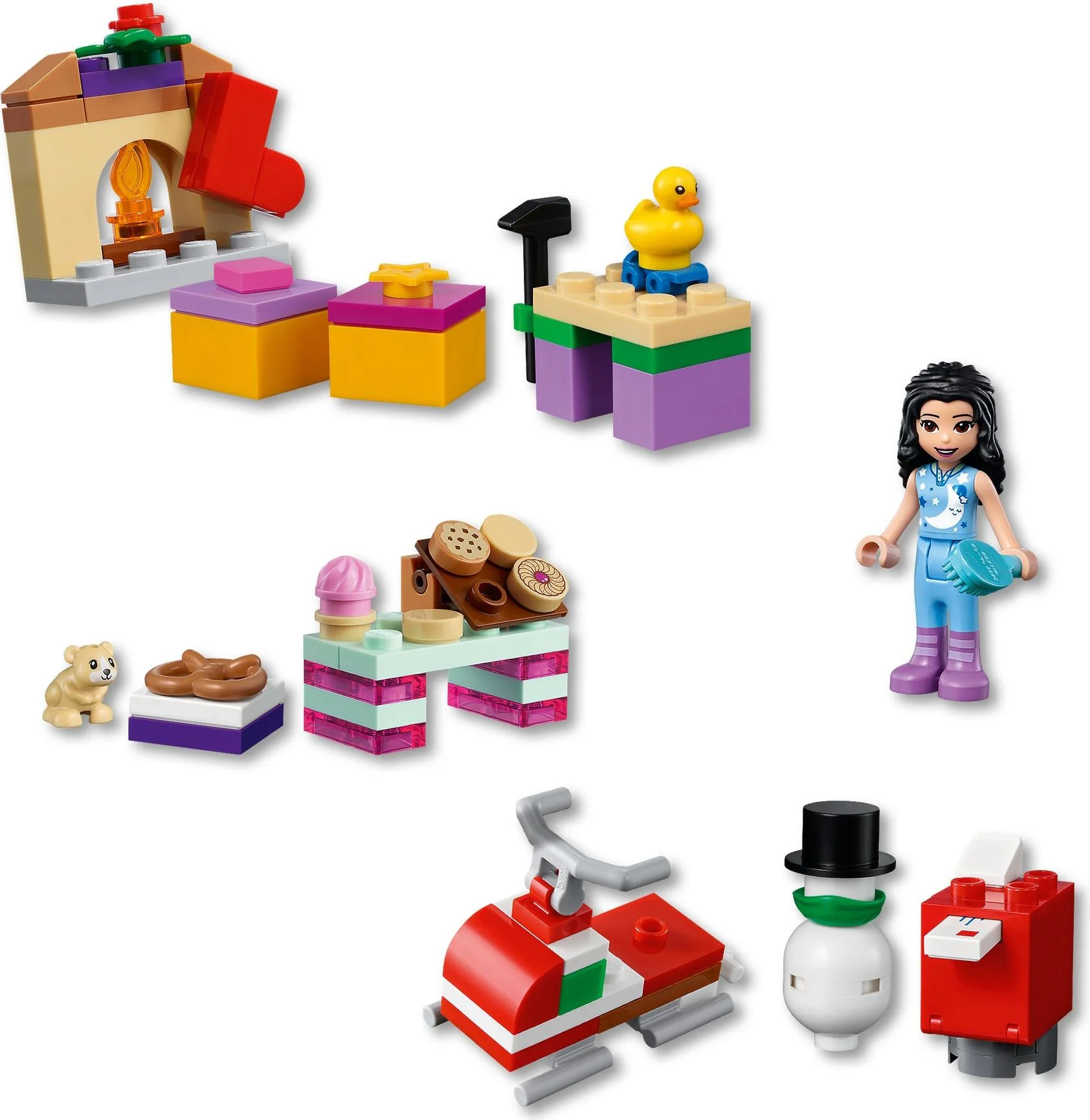 LEGO ♪ BEST FRIEND CHRISTMAS 2020 LAST CALENDAR 乐高 LEGO 41420 image 12
