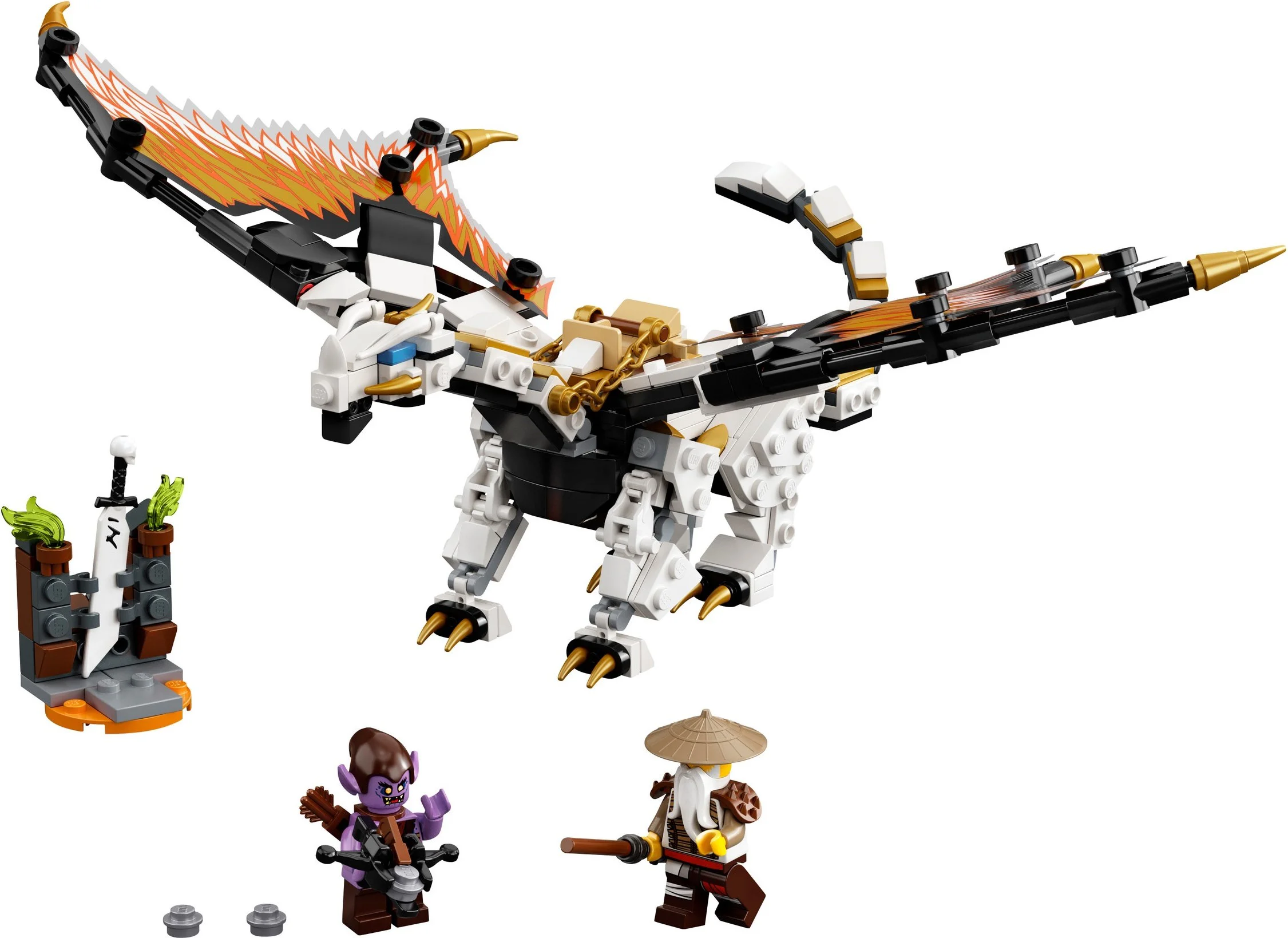 Master Wu's battle dragon 明格积木MG MG208