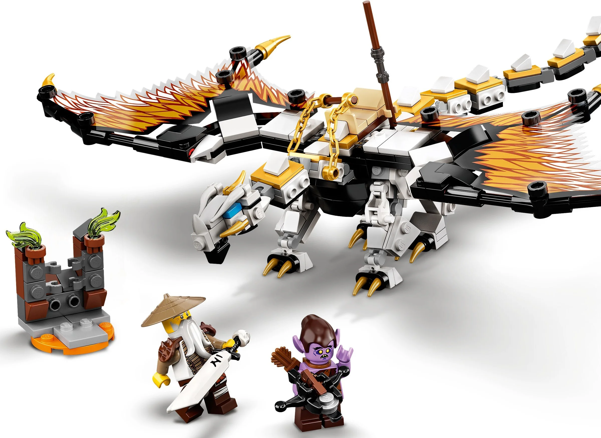 Master Wu's battle dragon 明格积木MG MG208 image 7