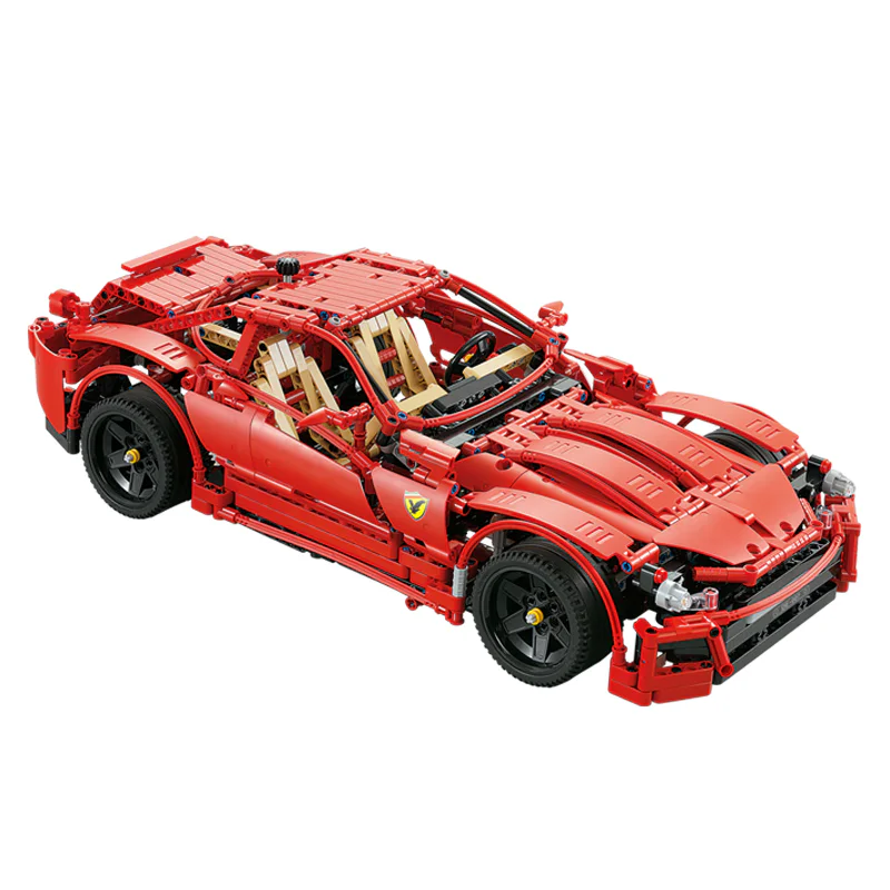 The red fire truck 迪库 DECOOL/酷小砖 BrickCool 33007