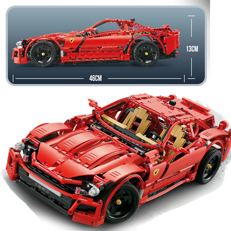 The red fire truck 迪库 DECOOL/酷小砖 BrickCool 33007 image 3