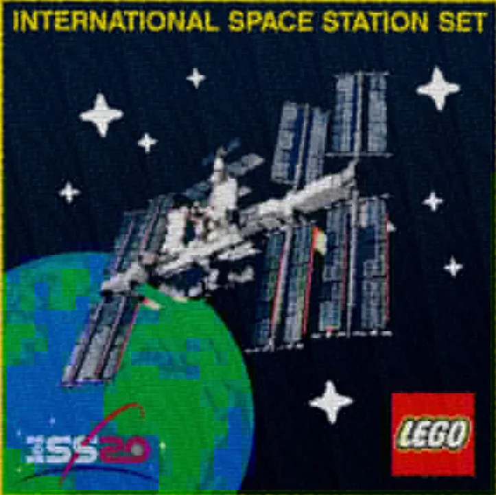 Space Station Commemorative Pin 乐高 LEGO 5006148