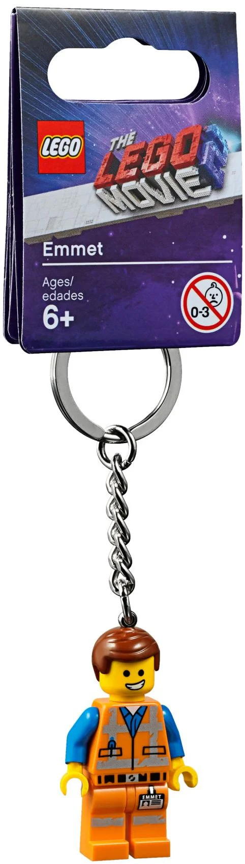 Lego Big 2: Emmet Key Chain 乐高 LEGO 853867 image 1