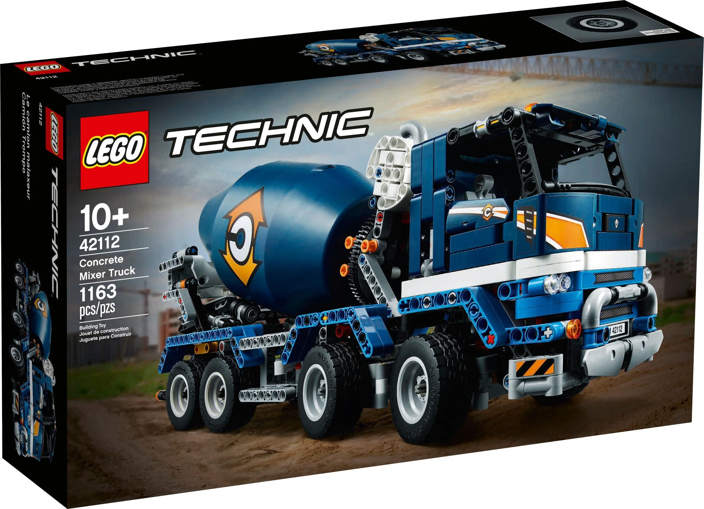 Concrete mixed transport vehicle 乐高 LEGO 42112 image 2