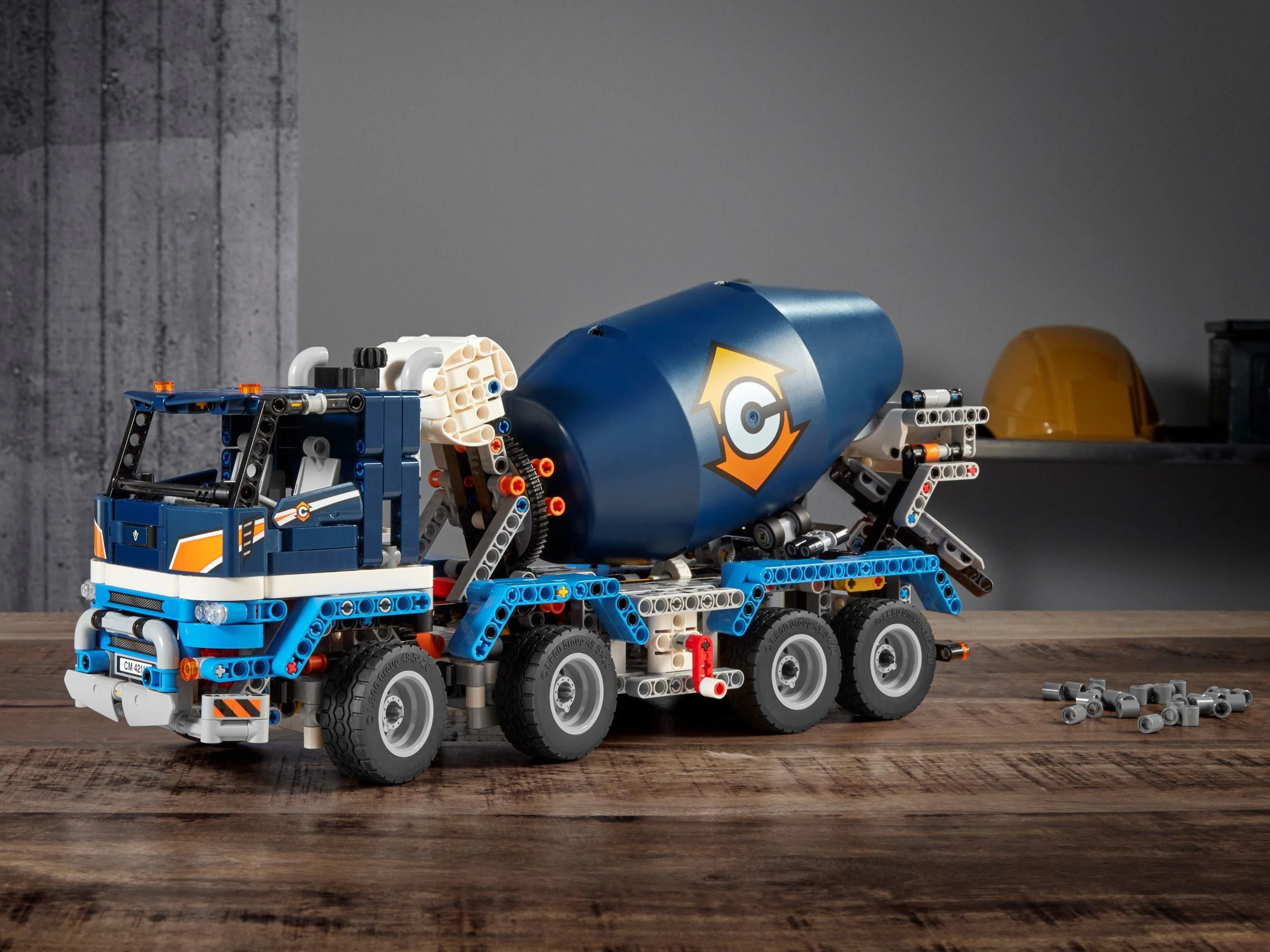 Concrete mixed transport vehicle 乐高 LEGO 42112 image 6