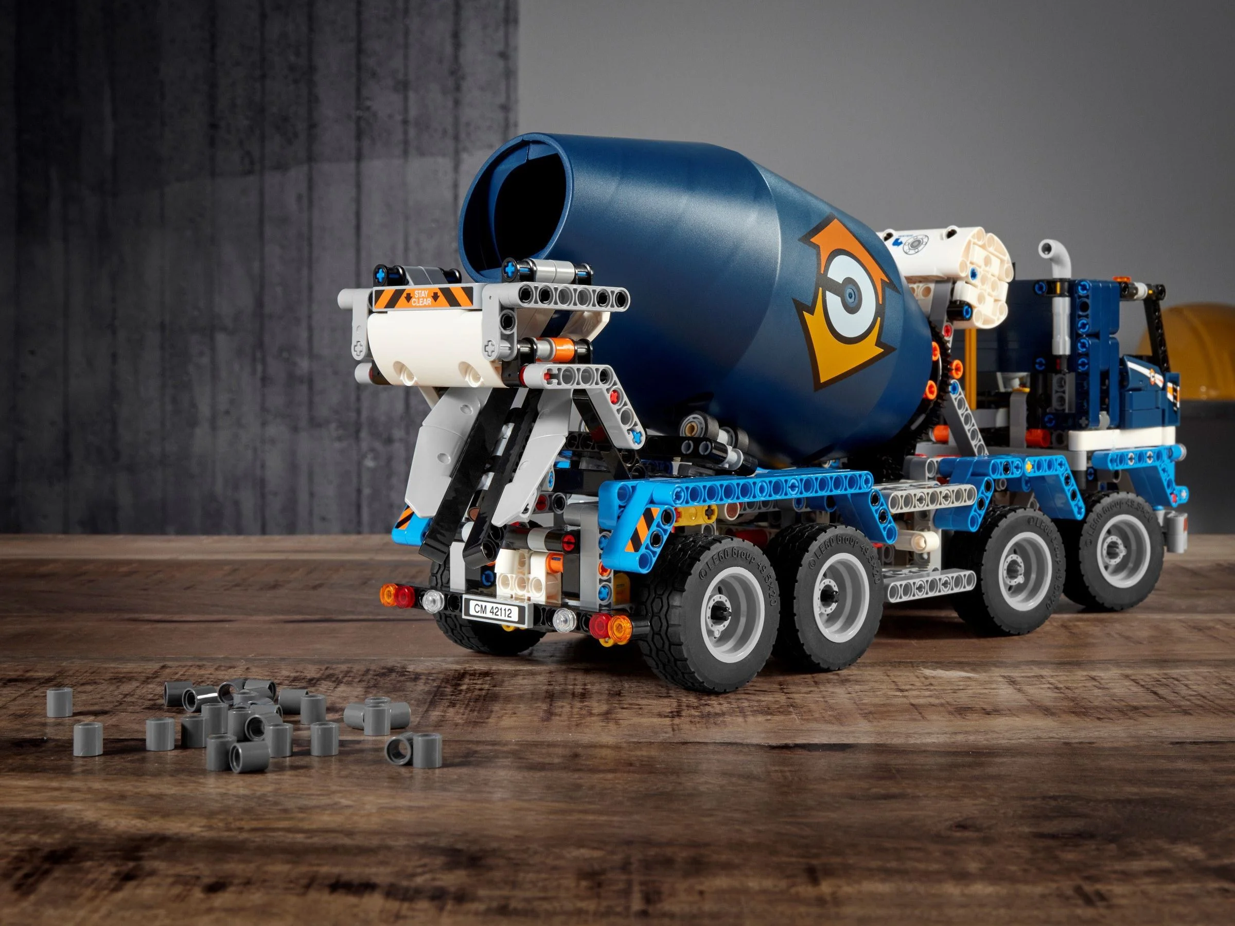 Concrete mixed transport vehicle 乐高 LEGO 42112 image 7