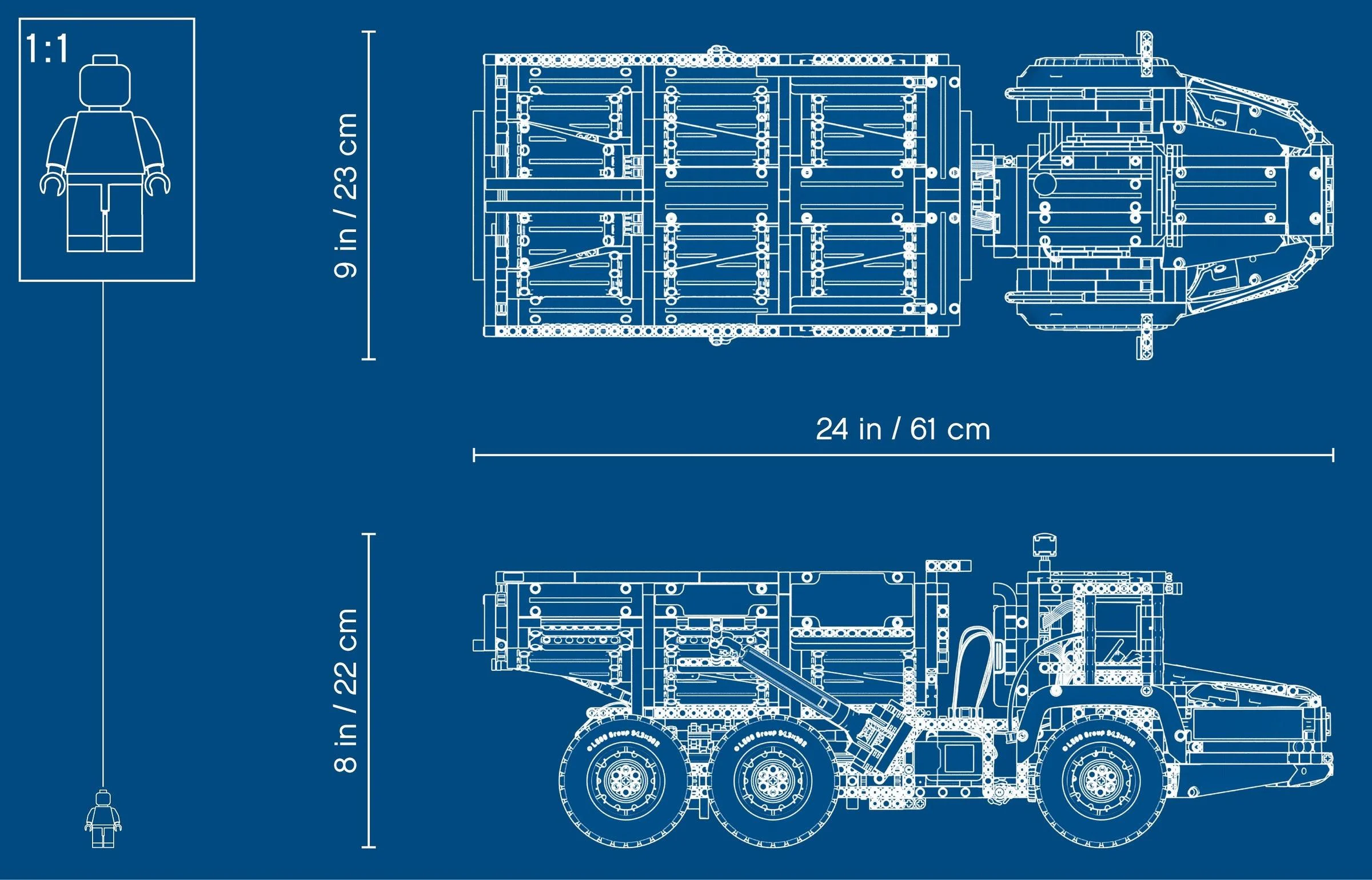 6X6 VOLVO CONNECTOR 乐高 LEGO 42114 image 8