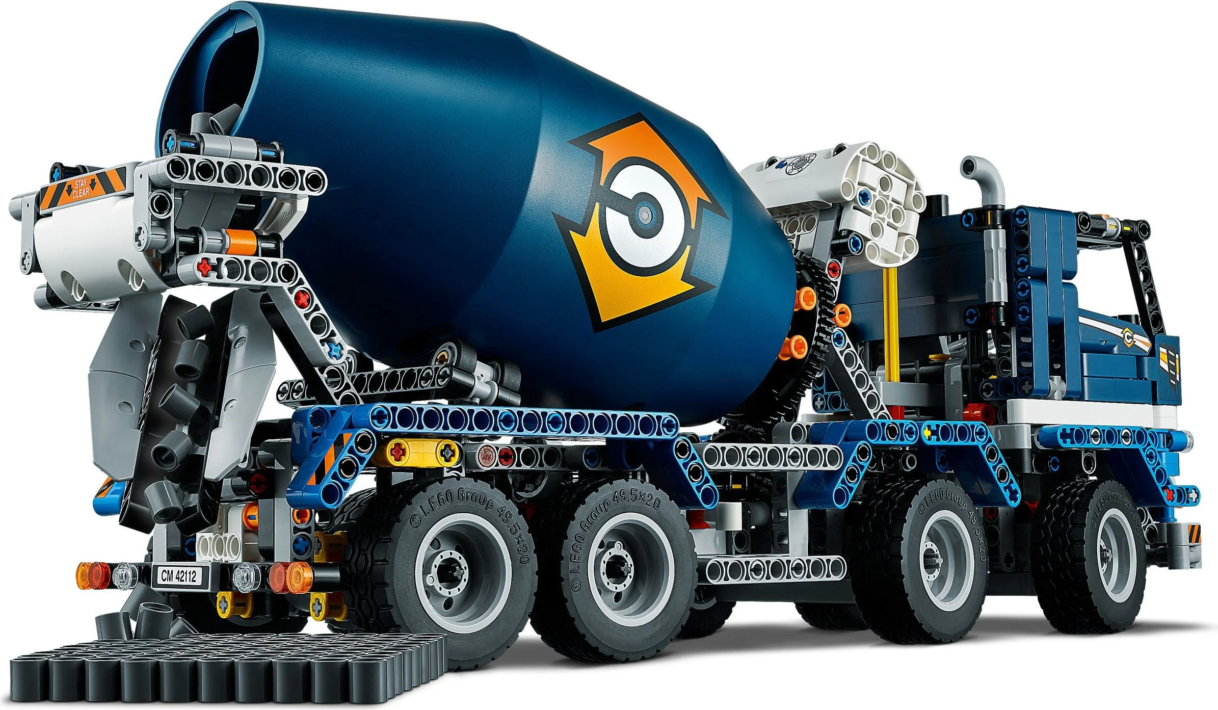Concrete mixed transport vehicle 乐高 LEGO 42112 image 9