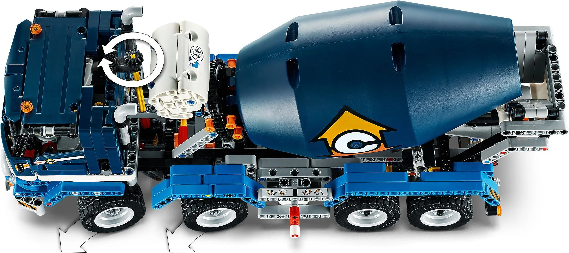 Concrete mixed transport vehicle 乐高 LEGO 42112 image 10