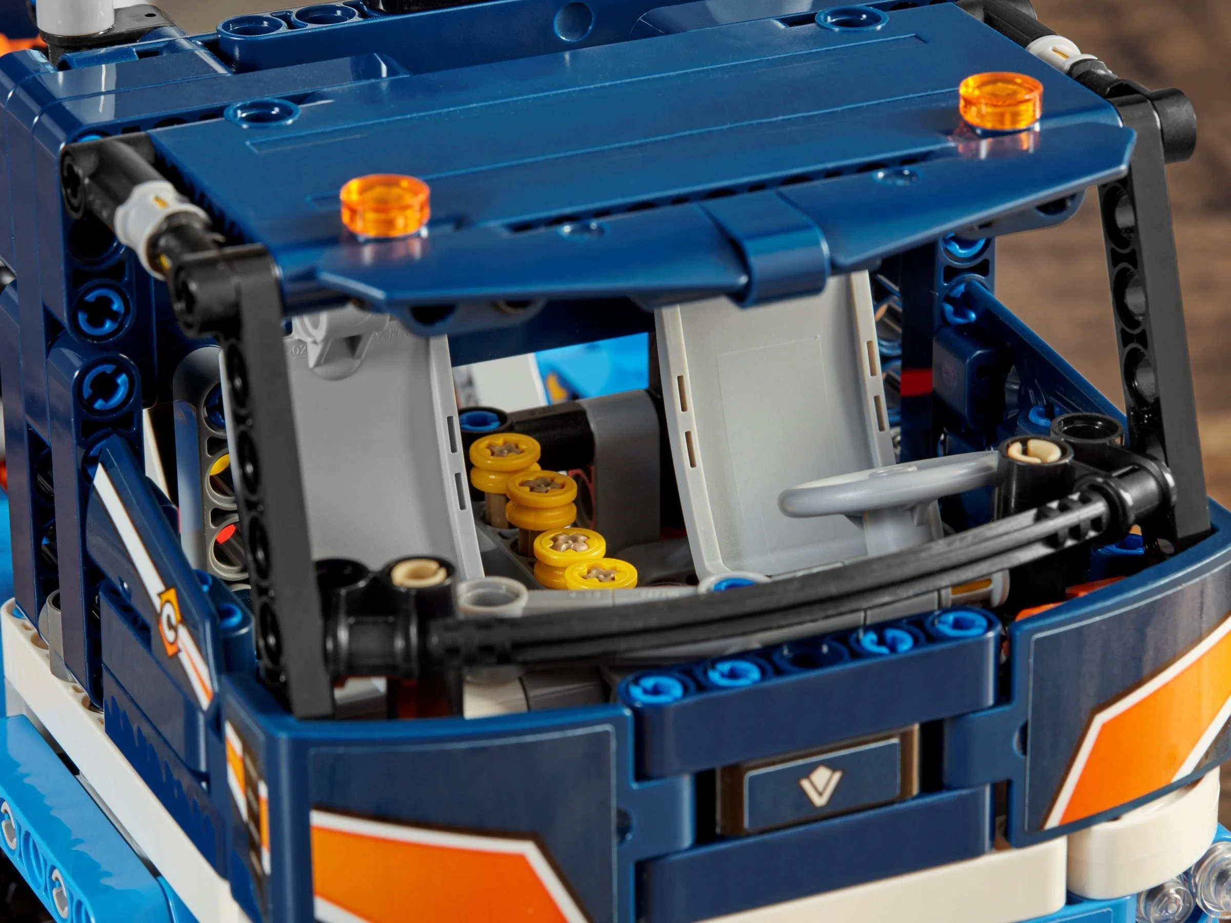 Concrete mixed transport vehicle 乐高 LEGO 42112 image 15