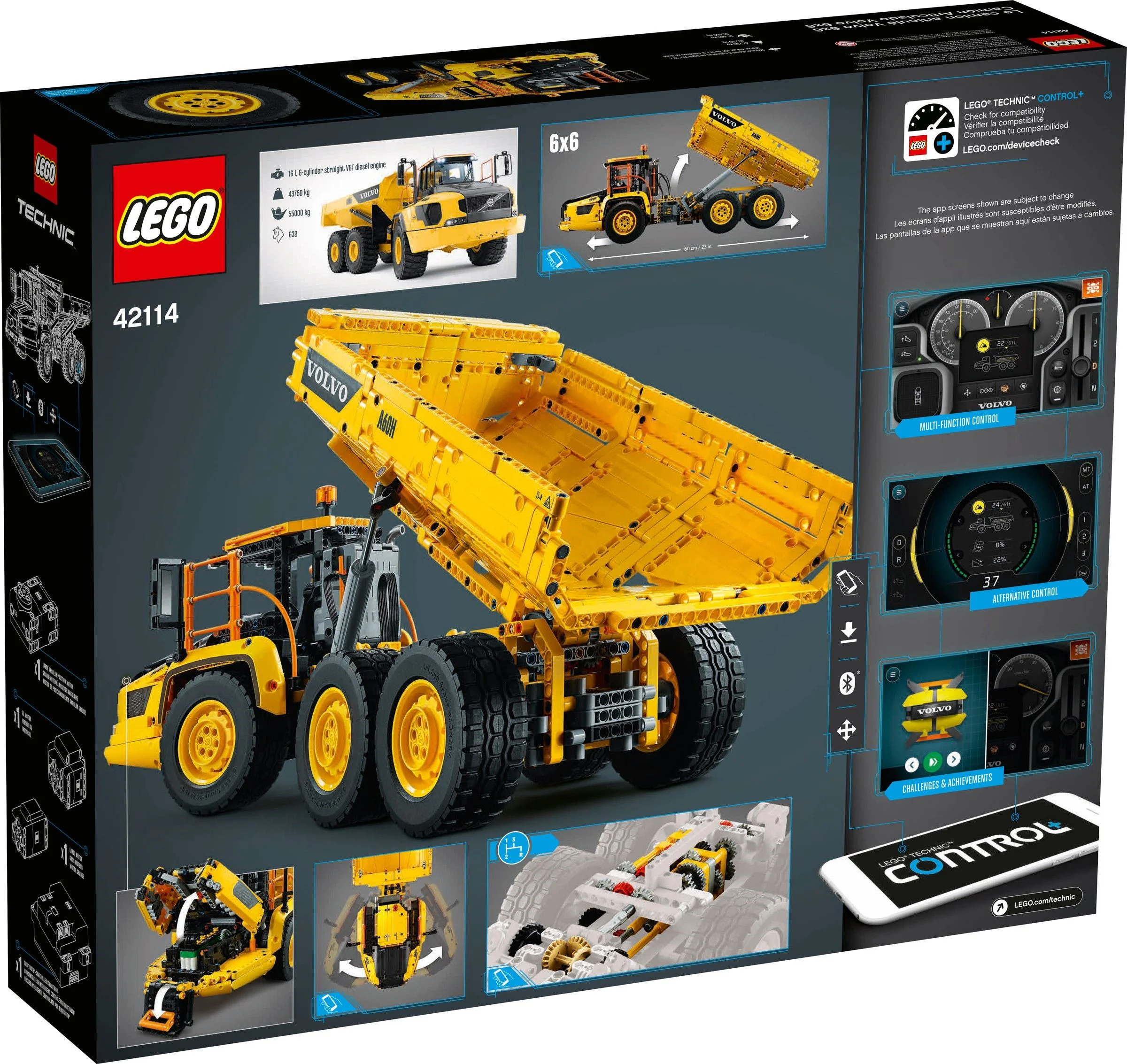 6X6 VOLVO CONNECTOR 乐高 LEGO 42114 image 16