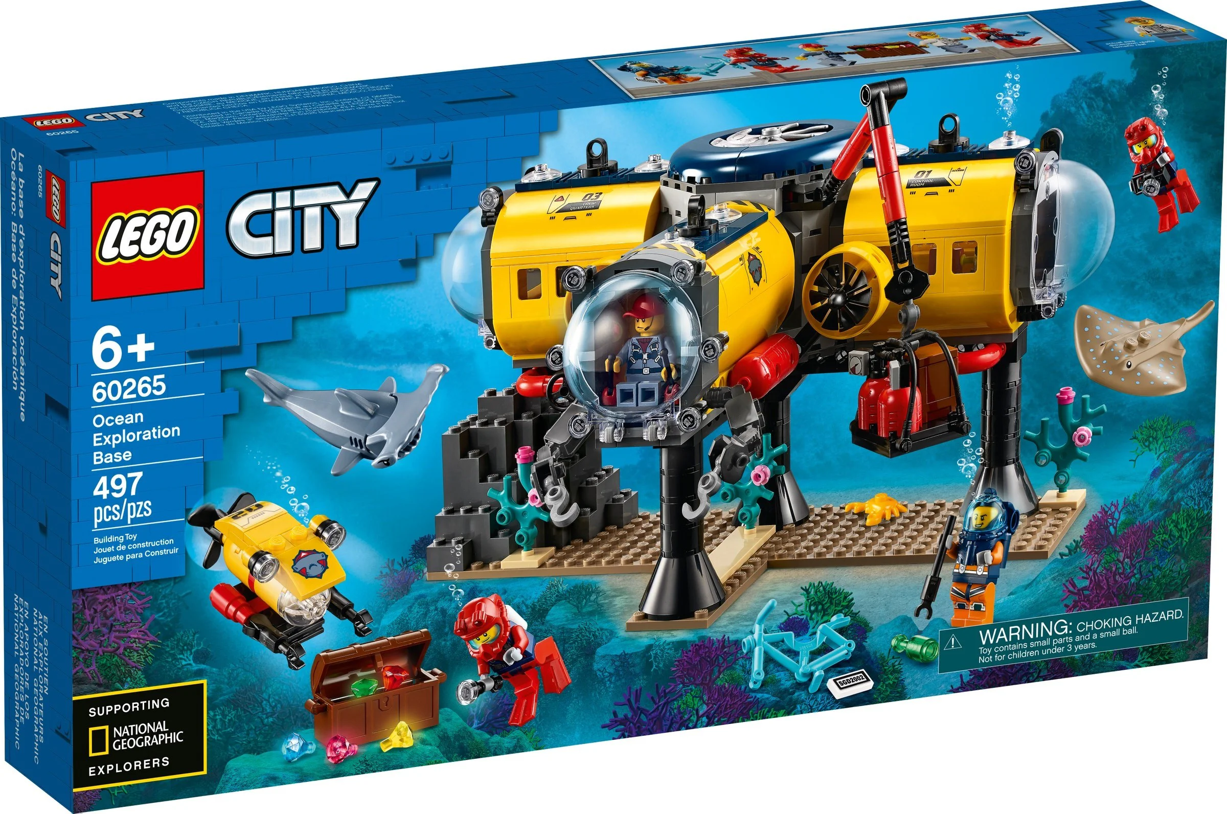Ocean Exploration Base 乐高 LEGO 60265 image 1