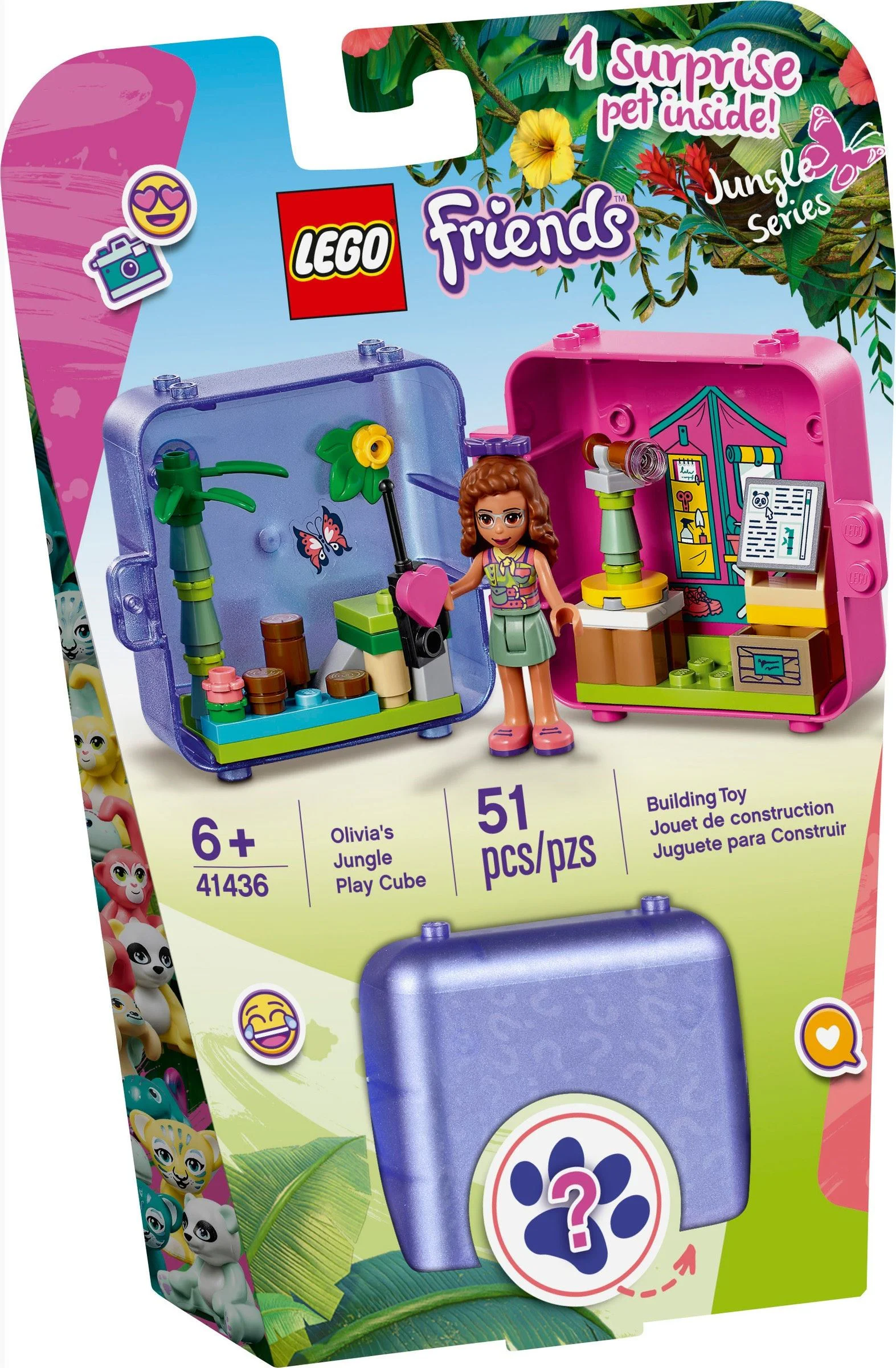 Olivia's Jungle Game Box 乐高 LEGO 41436 image 1