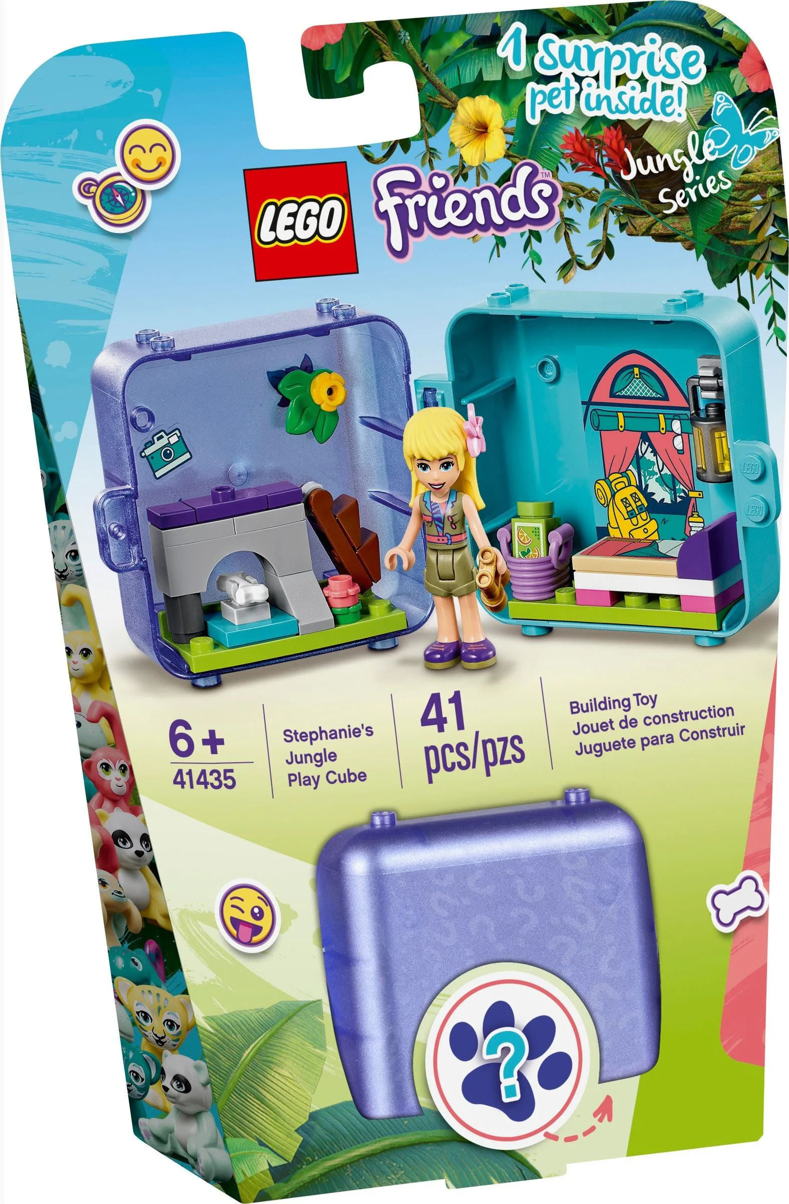 Stephanie's jungle game box 乐高 LEGO 41435 image 4